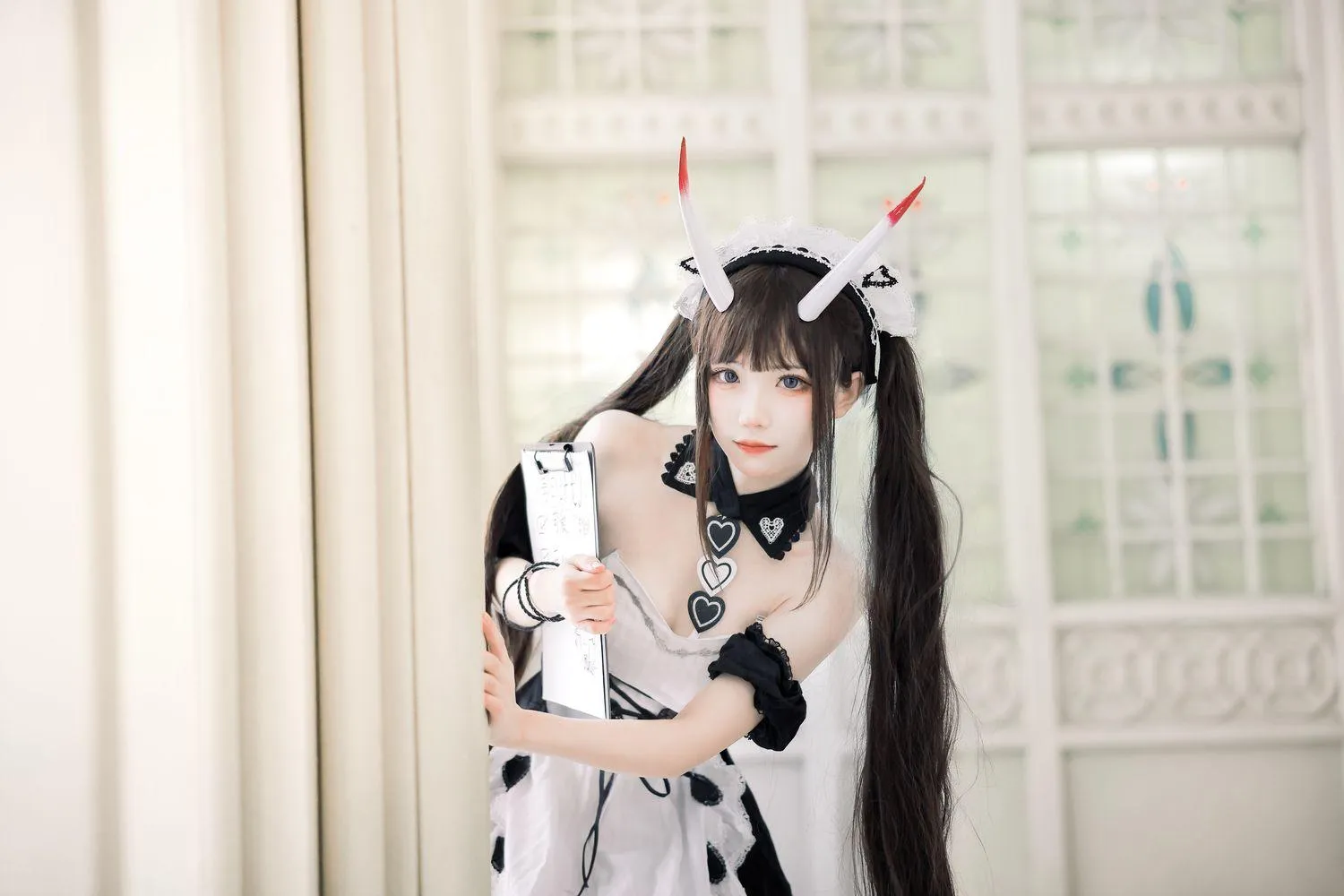 花柒Hana – NO.25 能代女仆 [21P]插图6