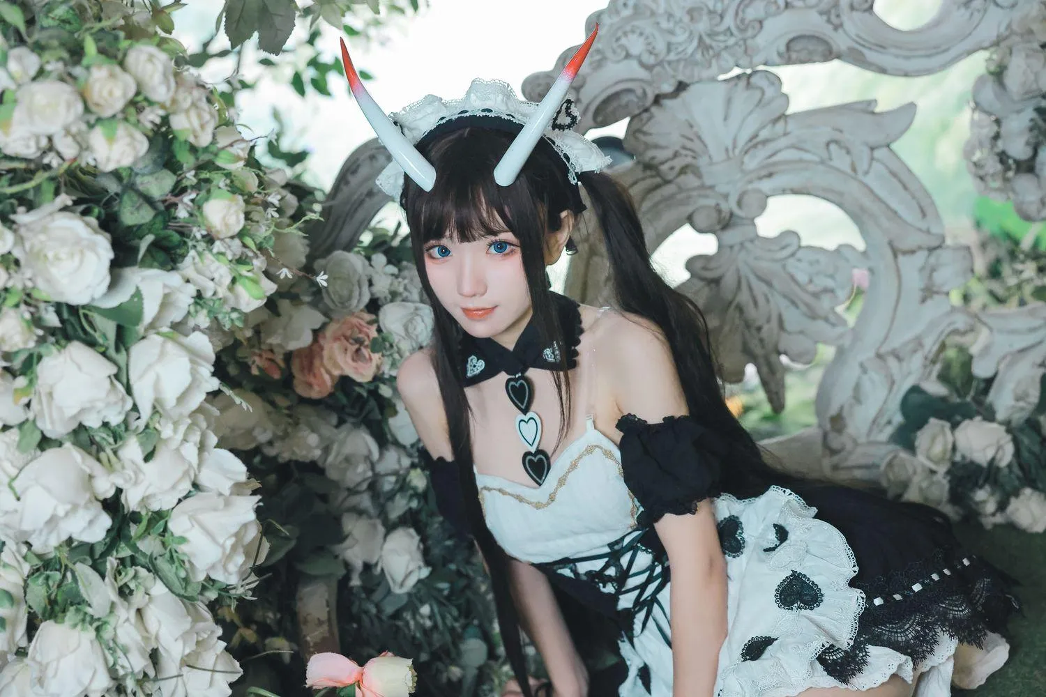 花柒Hana – NO.25 能代女仆 [21P]插图8