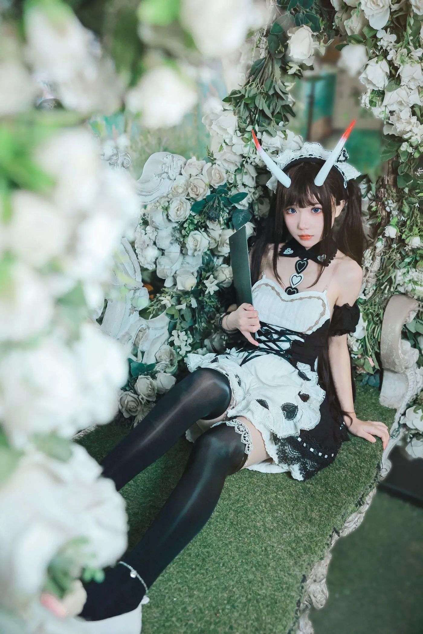 花柒Hana – NO.25 能代女仆 [21P]插图9