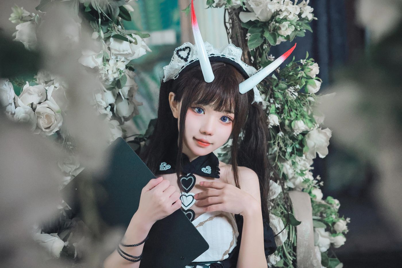 花柒Hana – NO.25 能代女仆 [21P]插图