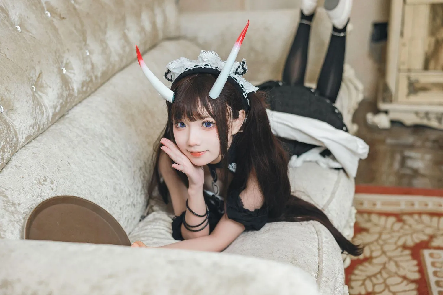 花柒Hana – NO.25 能代女仆 [21P]插图7