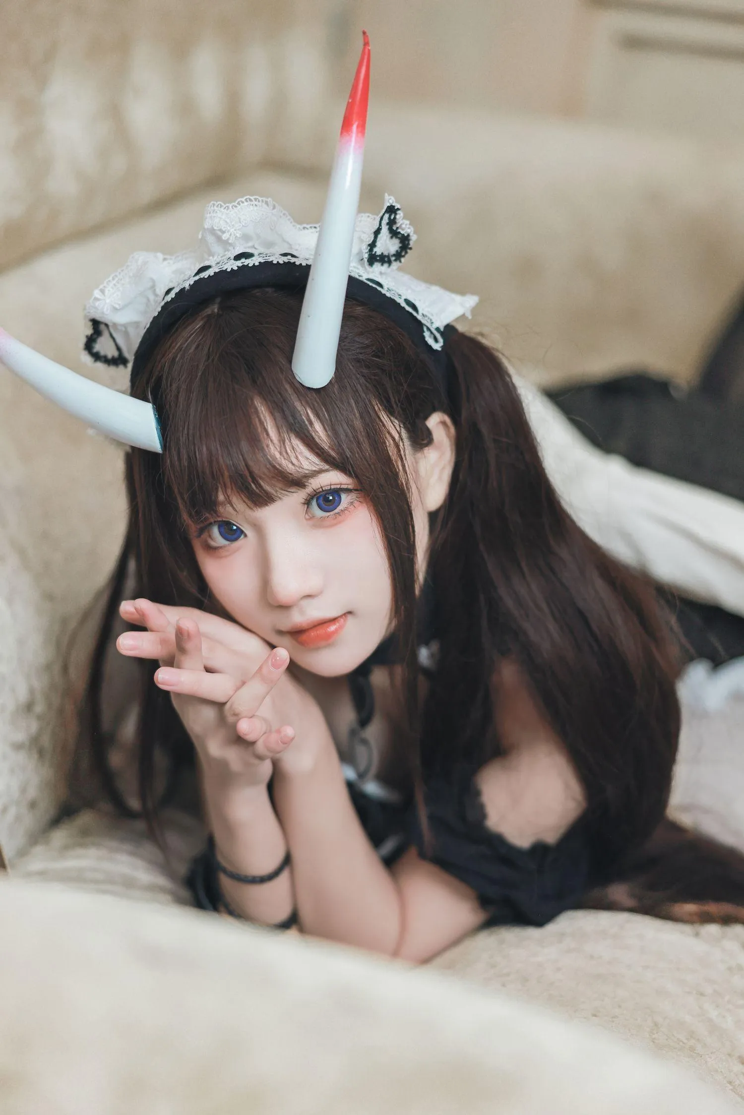 花柒Hana – NO.25 能代女仆 [21P]插图8