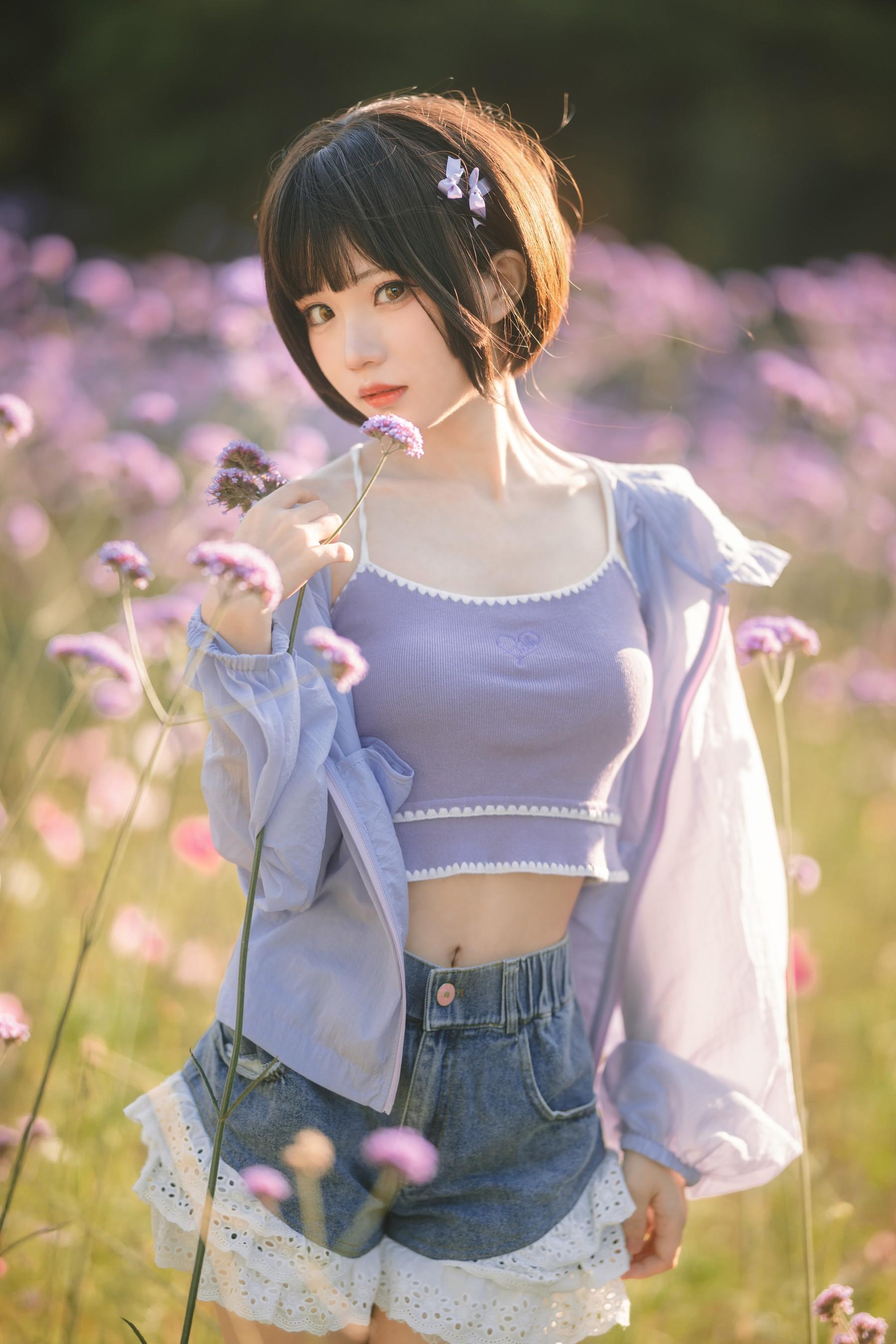 花柒Hana – NO.29 马鞭草 [15P]插图