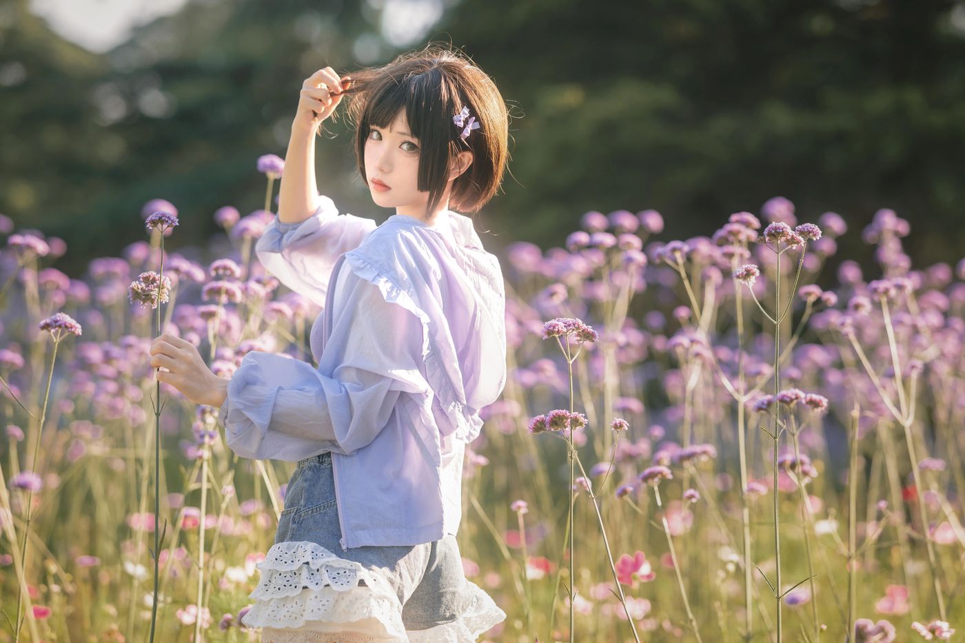 花柒Hana – NO.29 马鞭草 [15P]插图6