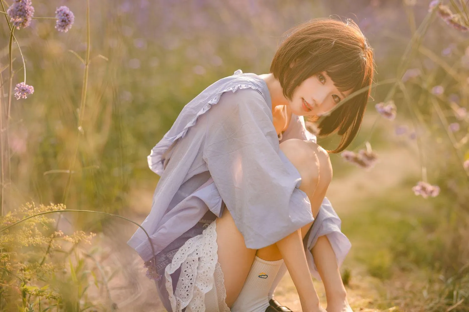 花柒Hana – NO.29 马鞭草 [15P]插图1