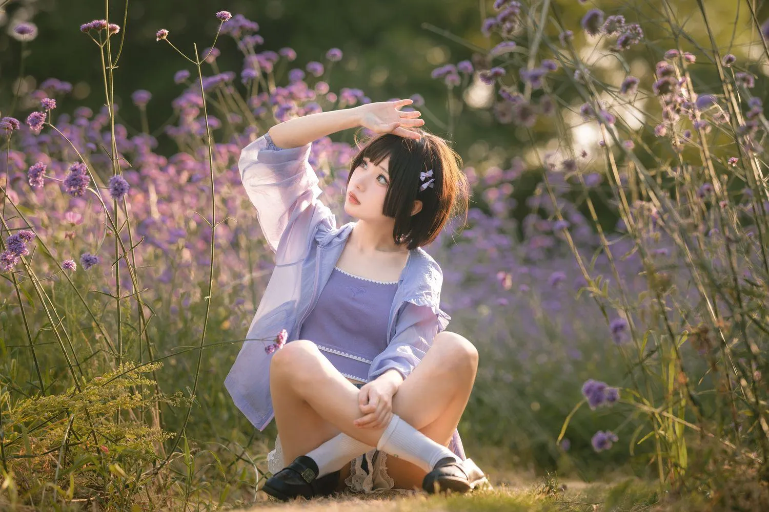 花柒Hana – NO.29 马鞭草 [15P]插图2