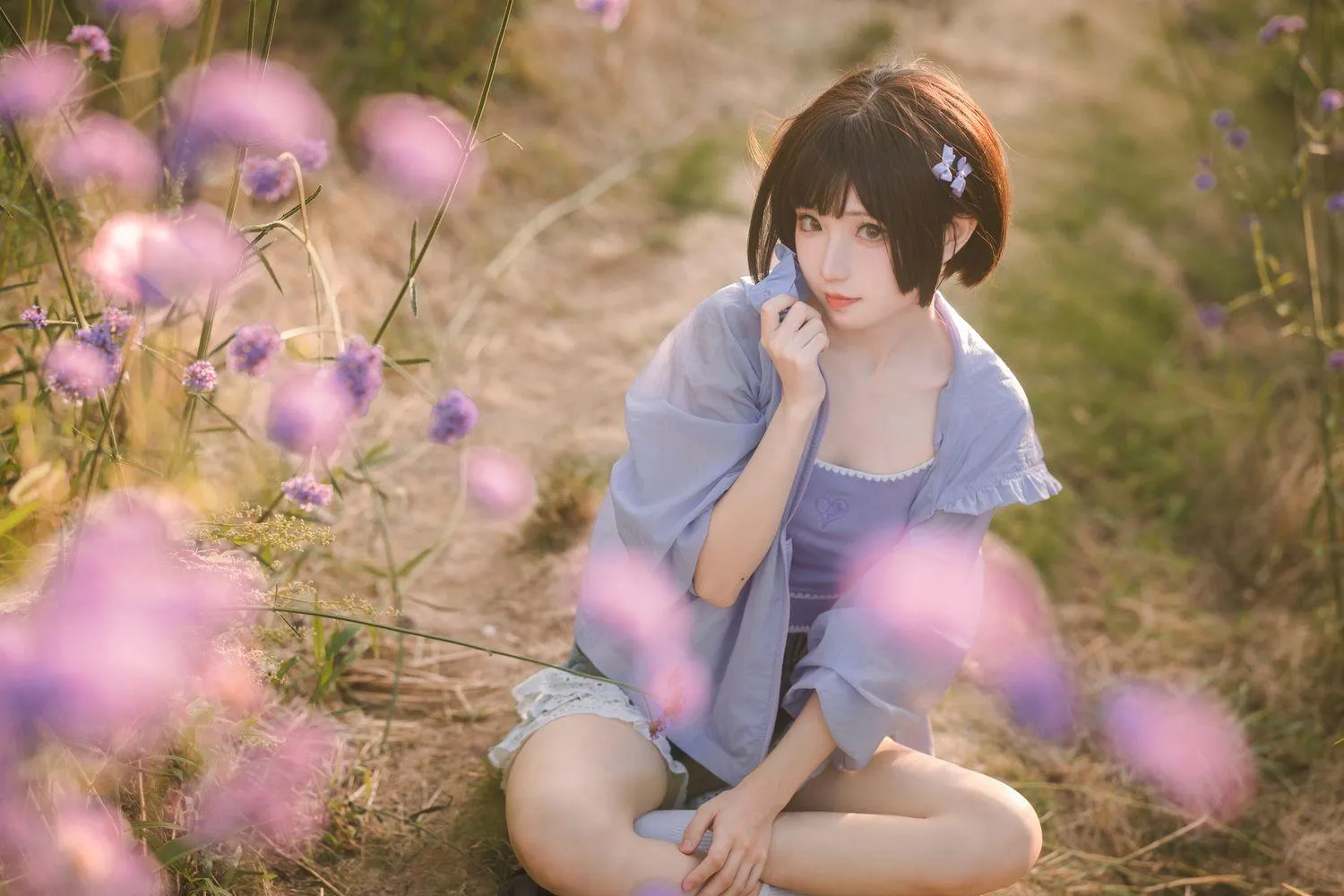 花柒Hana – NO.29 马鞭草 [15P]插图4
