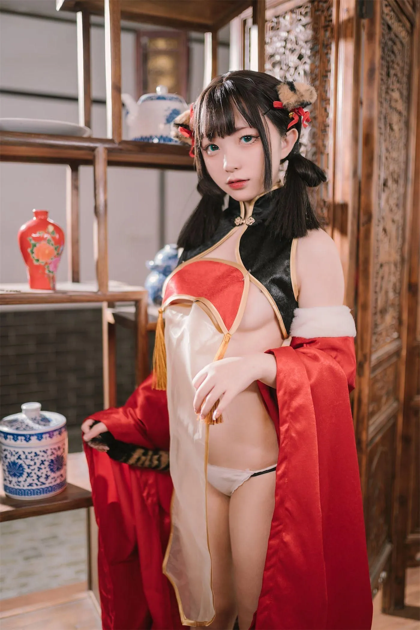 花铃 – NO.01 虎团团 [84P]插图3