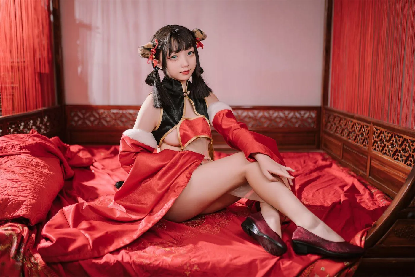 花铃 – NO.01 虎团团 [84P]插图9