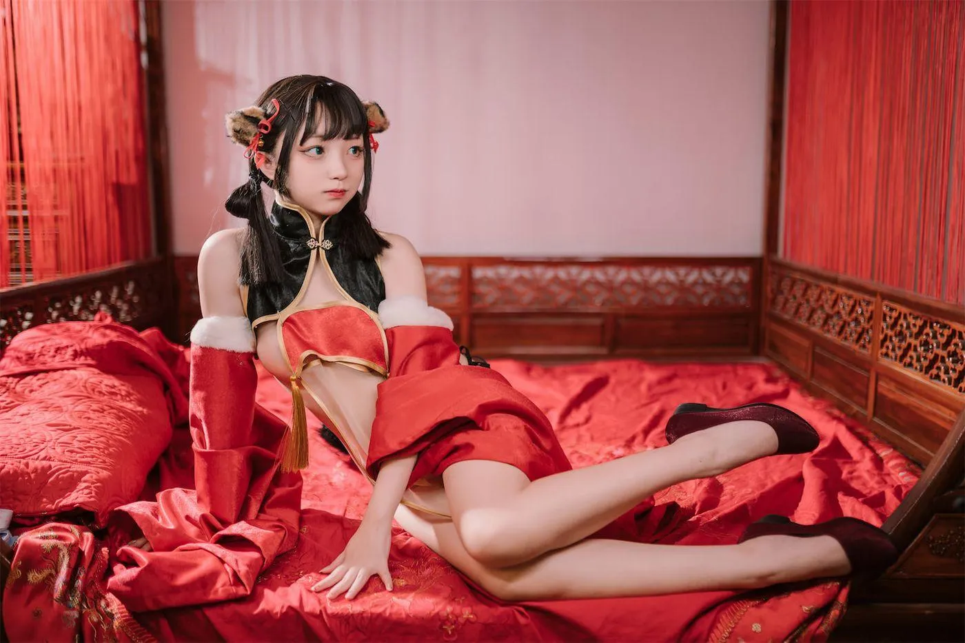 花铃 – NO.01 虎团团 [84P]插图1