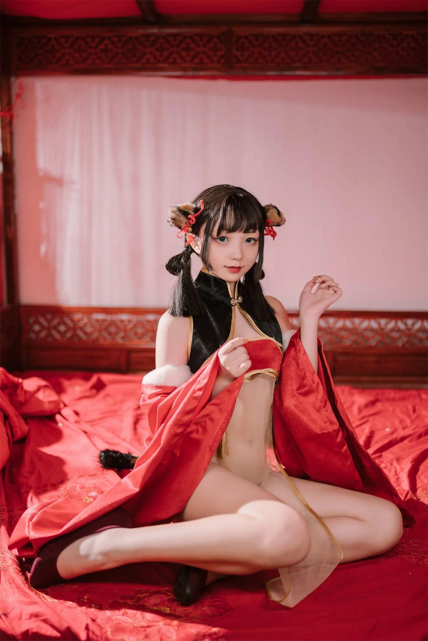 花铃 – NO.01 虎团团 [84P]插图4