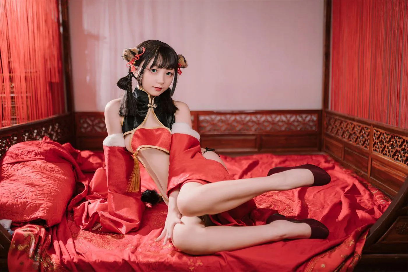 花铃 – NO.01 虎团团 [84P]插图6