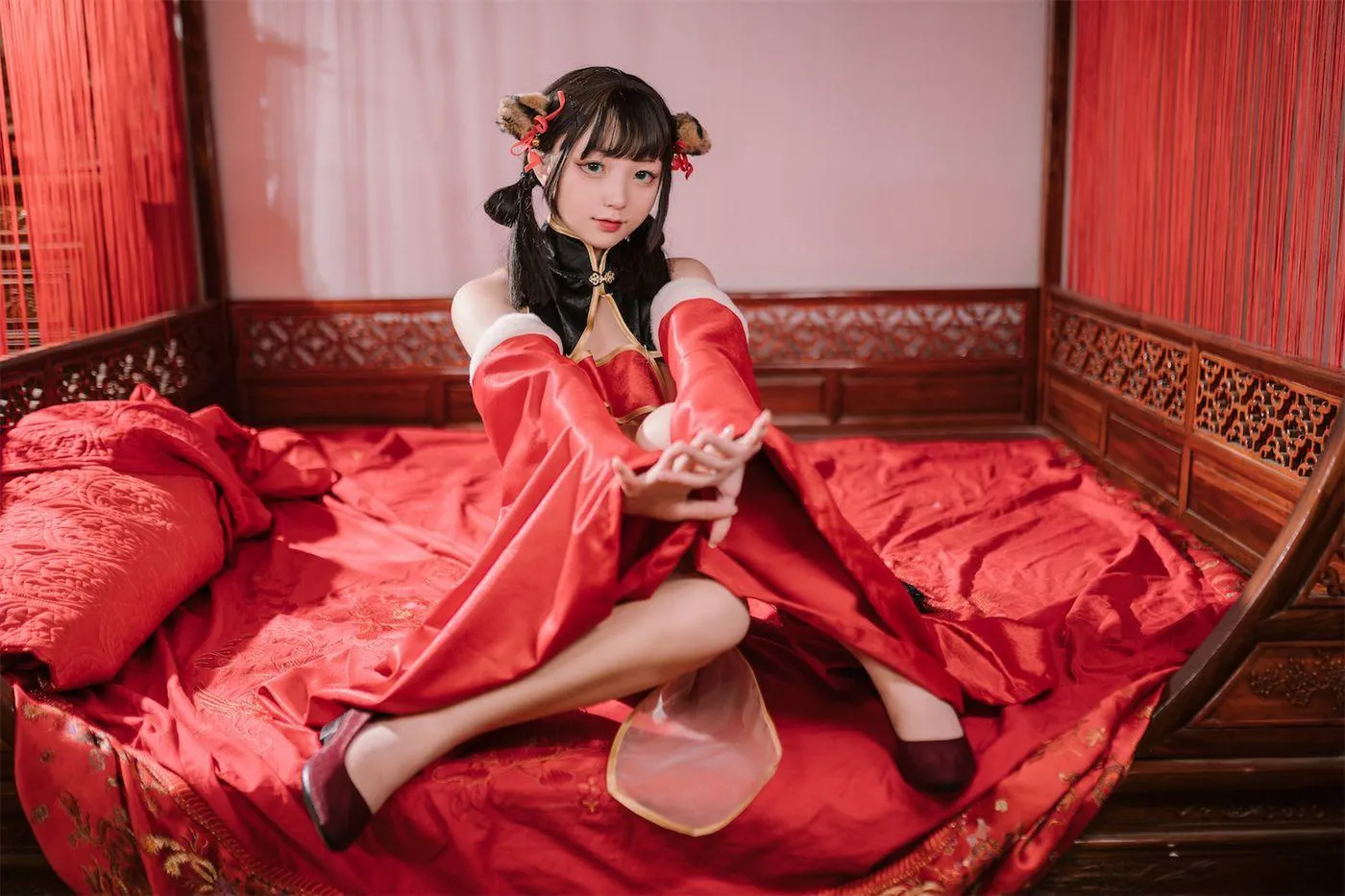 花铃 – NO.01 虎团团 [84P]插图3