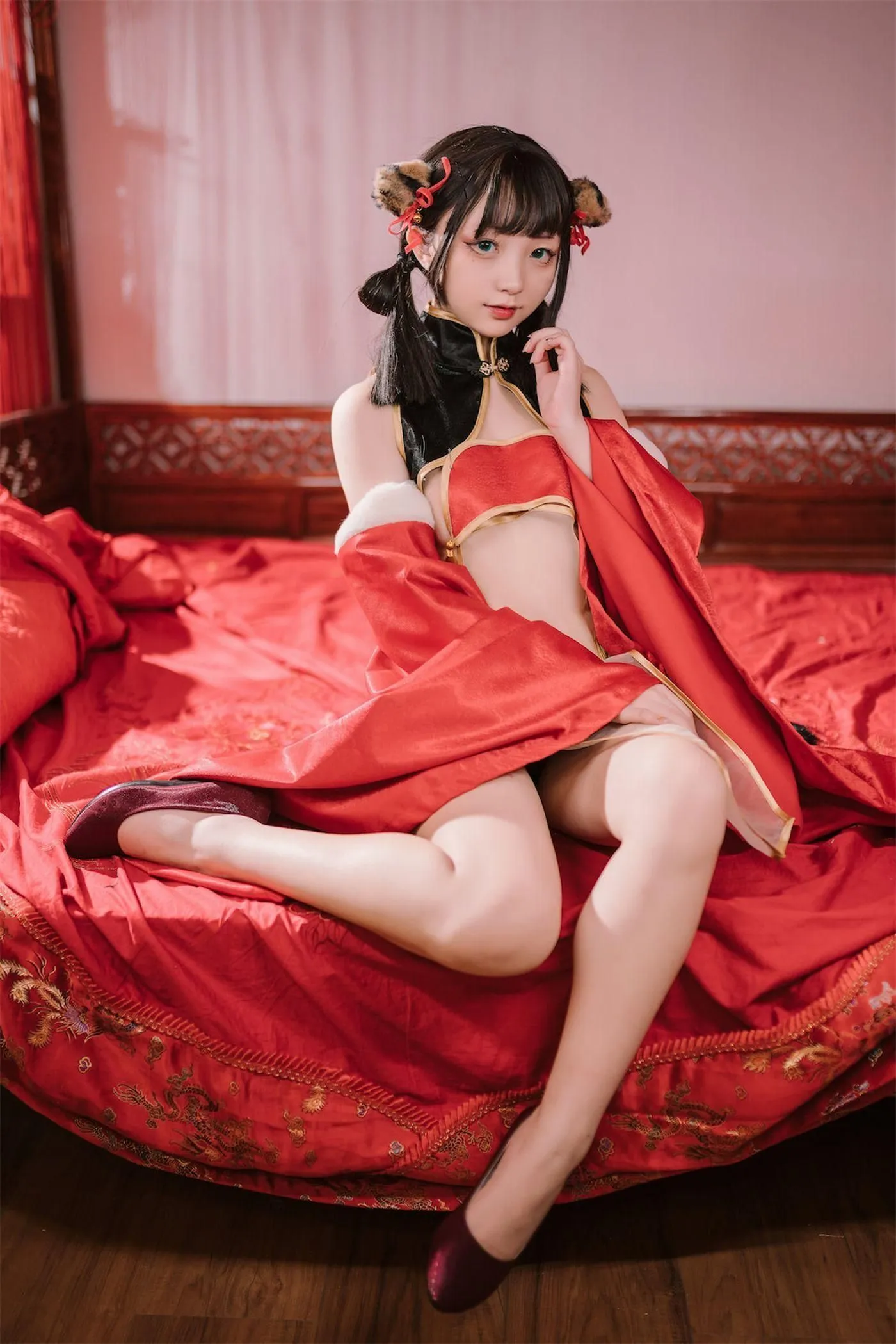 花铃 – NO.01 虎团团 [84P]插图5