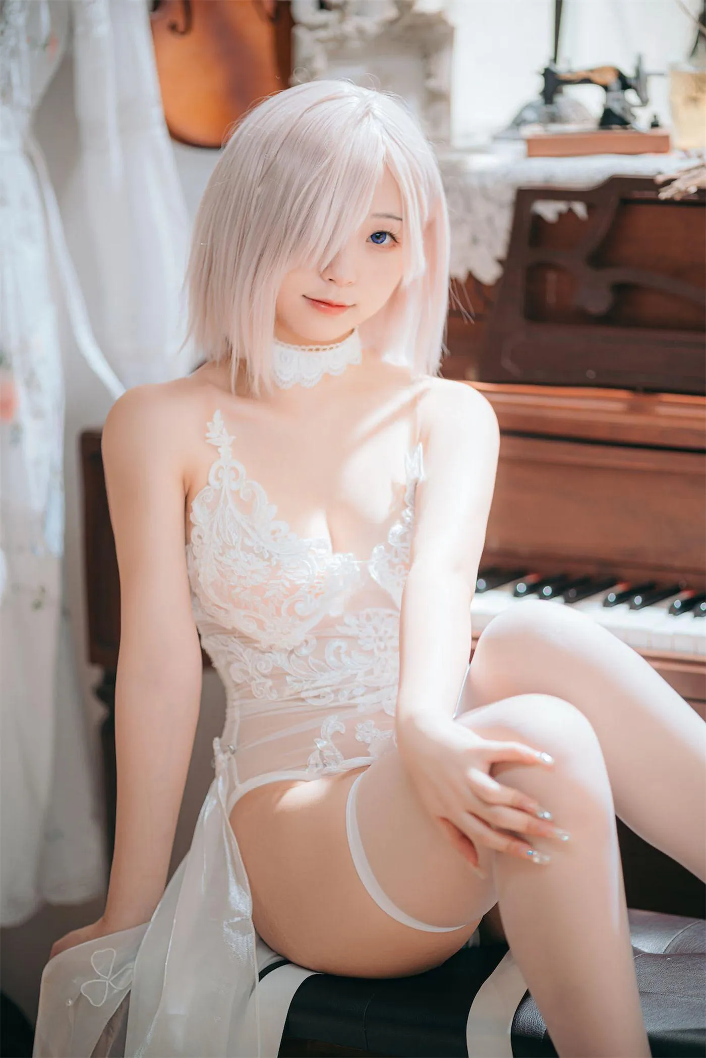 花铃 – NO.15 玛修婚纱 [63P]插图6
