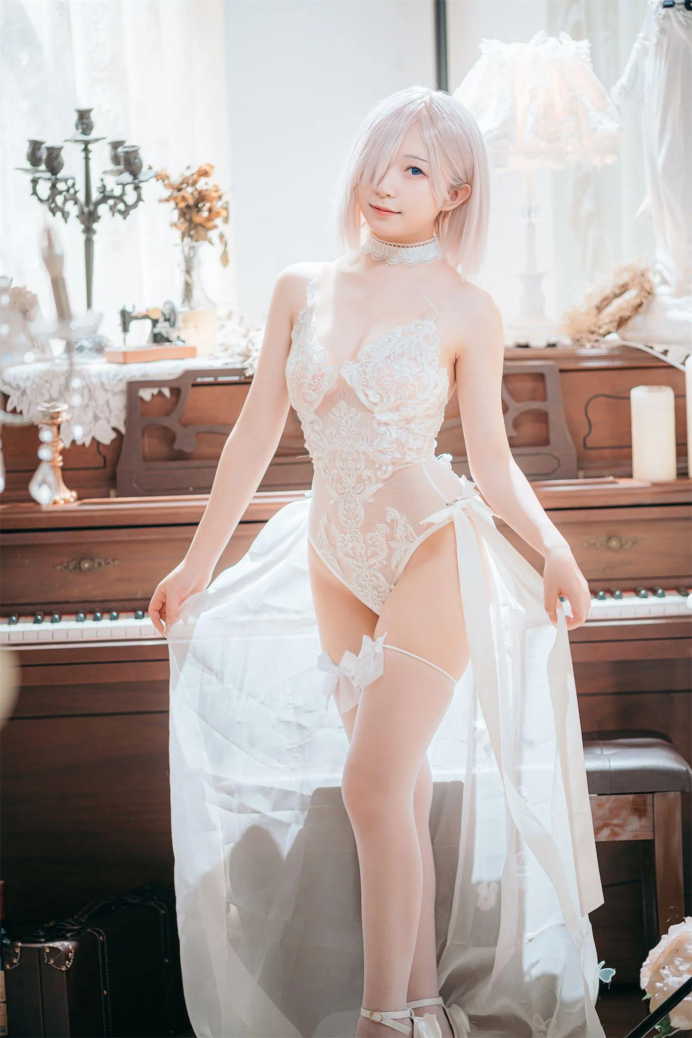 花铃 – NO.15 玛修婚纱 [63P]插图8