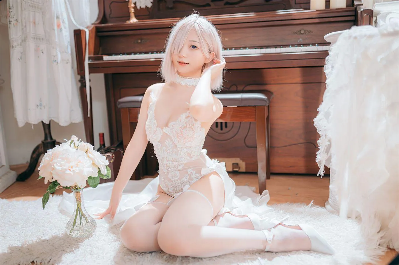 花铃 – NO.15 玛修婚纱 [63P]插图2