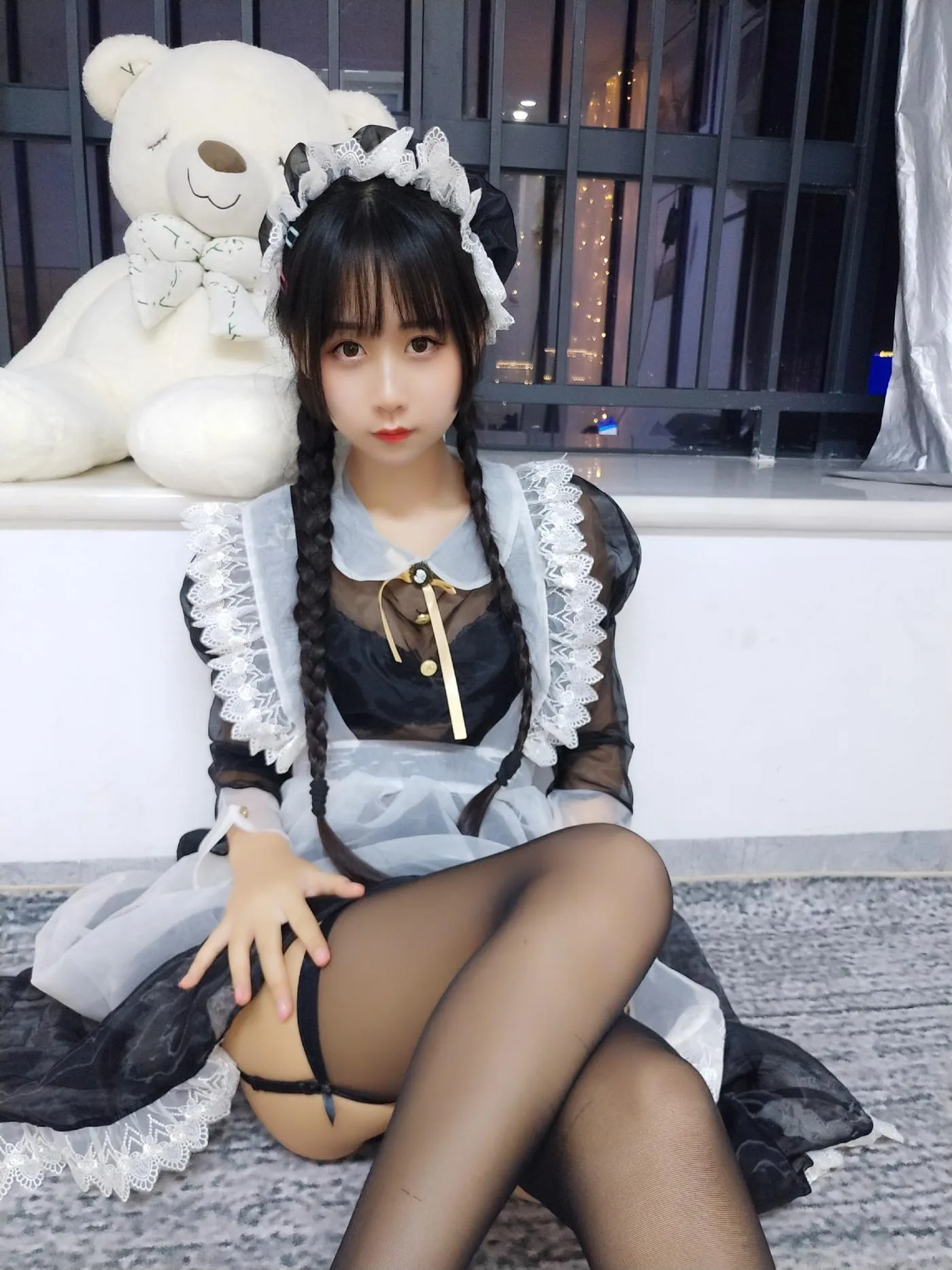 萌芽儿o0 – NO.04 透明女仆自拍 [26P]插图6