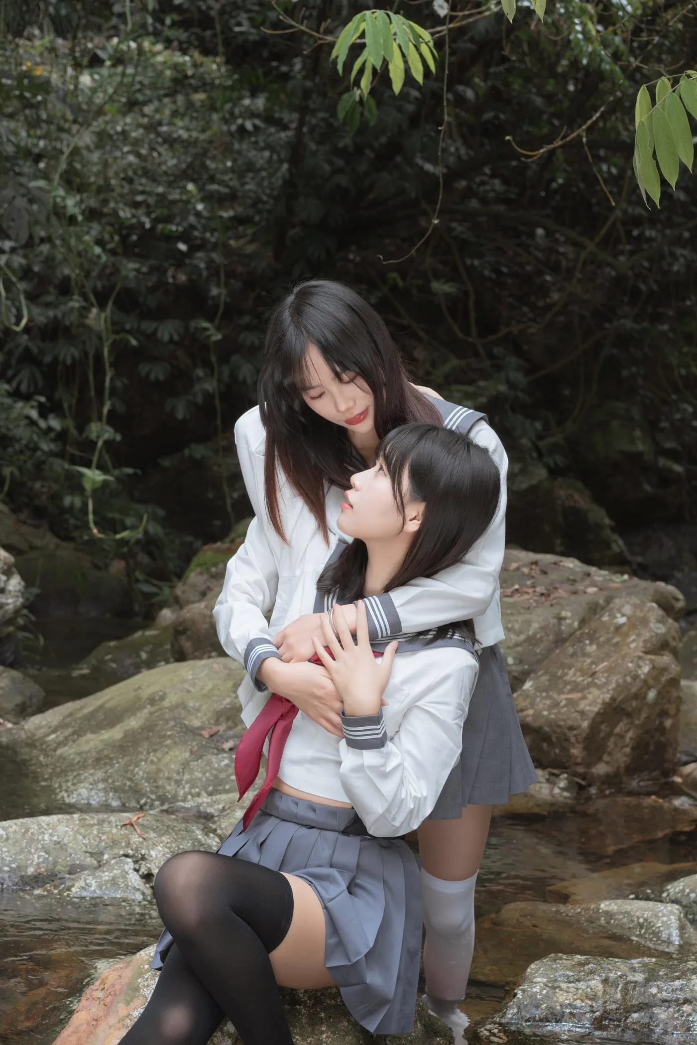 萌芽儿o0 – NO.19 &请叫我若生 小溪JK百合 [93P]插图1