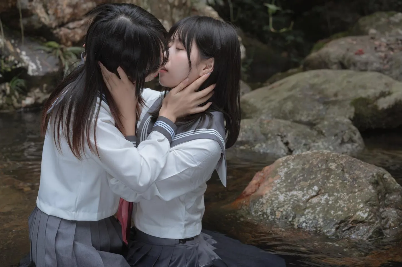 萌芽儿o0 – NO.19 &请叫我若生 小溪JK百合 [93P]插图9