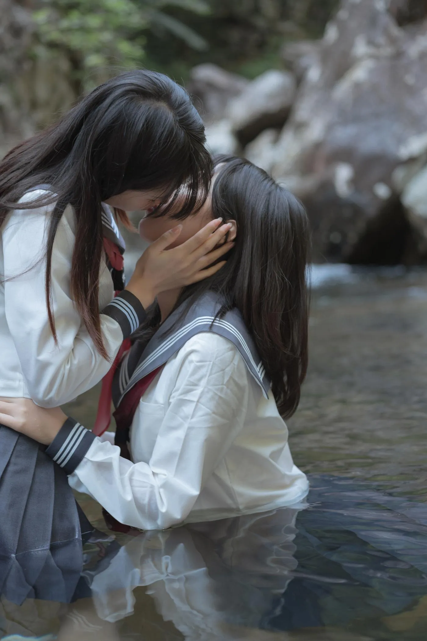 萌芽儿o0 – NO.19 &请叫我若生 小溪JK百合 [93P]插图1
