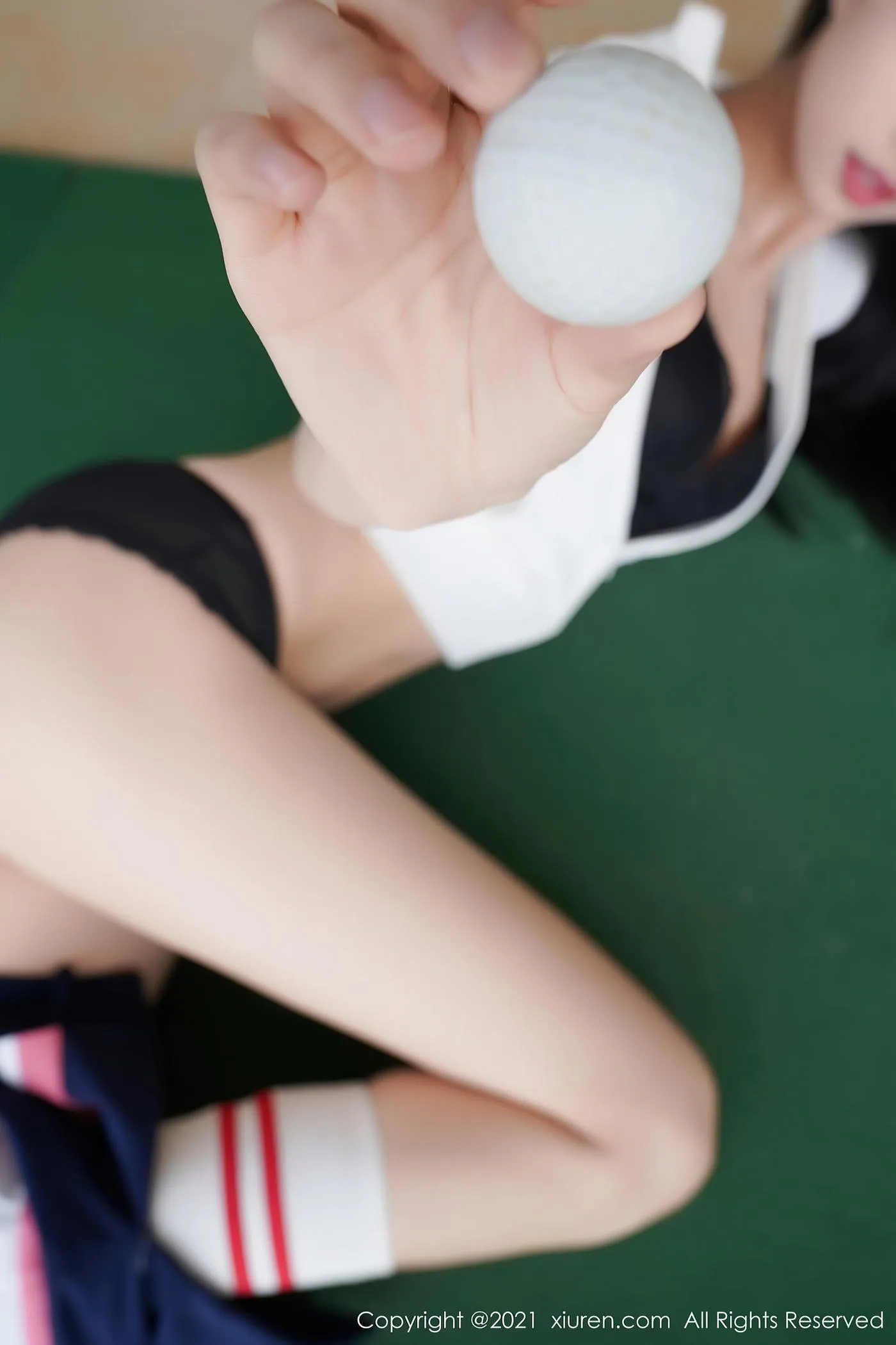 [XIUREN秀人网] 2021.04.07 NO.3277 葛征 净高184cm [57P]插图5