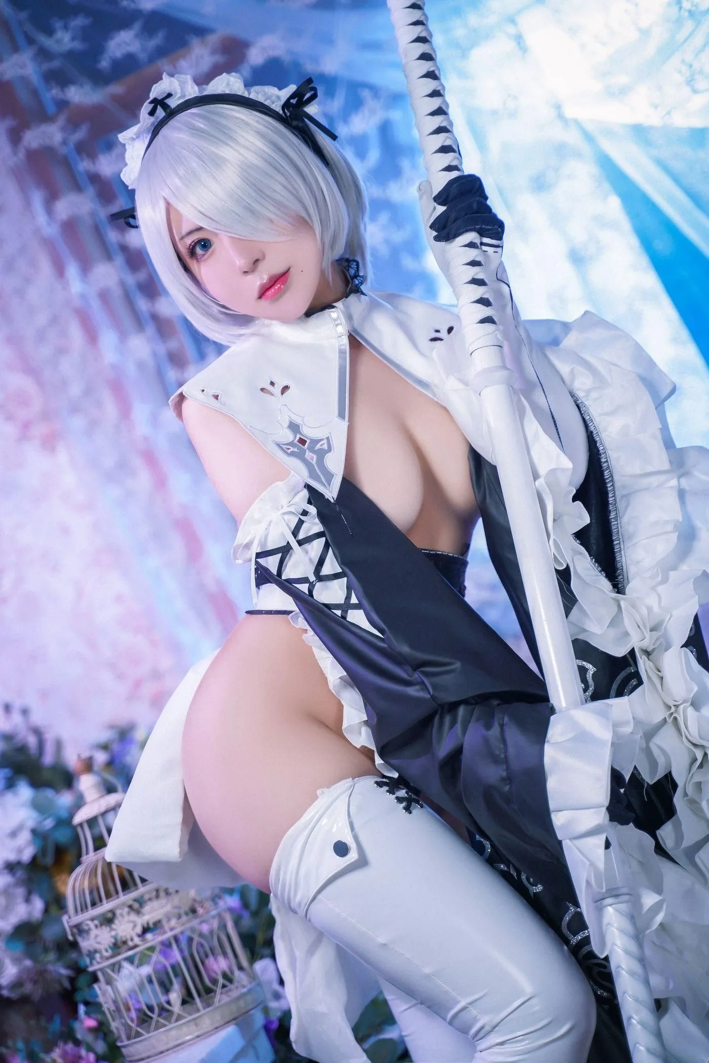 虎森森 – NO.04 2B女仆 [15P]插图7