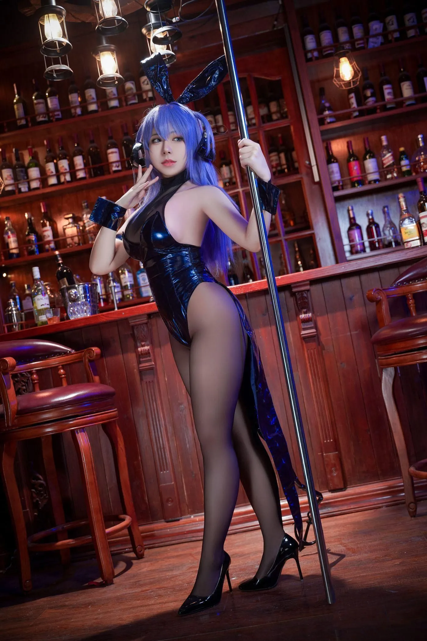 虎森森 – NO.14 新泽西 花园兔女郎 [20P]插图1