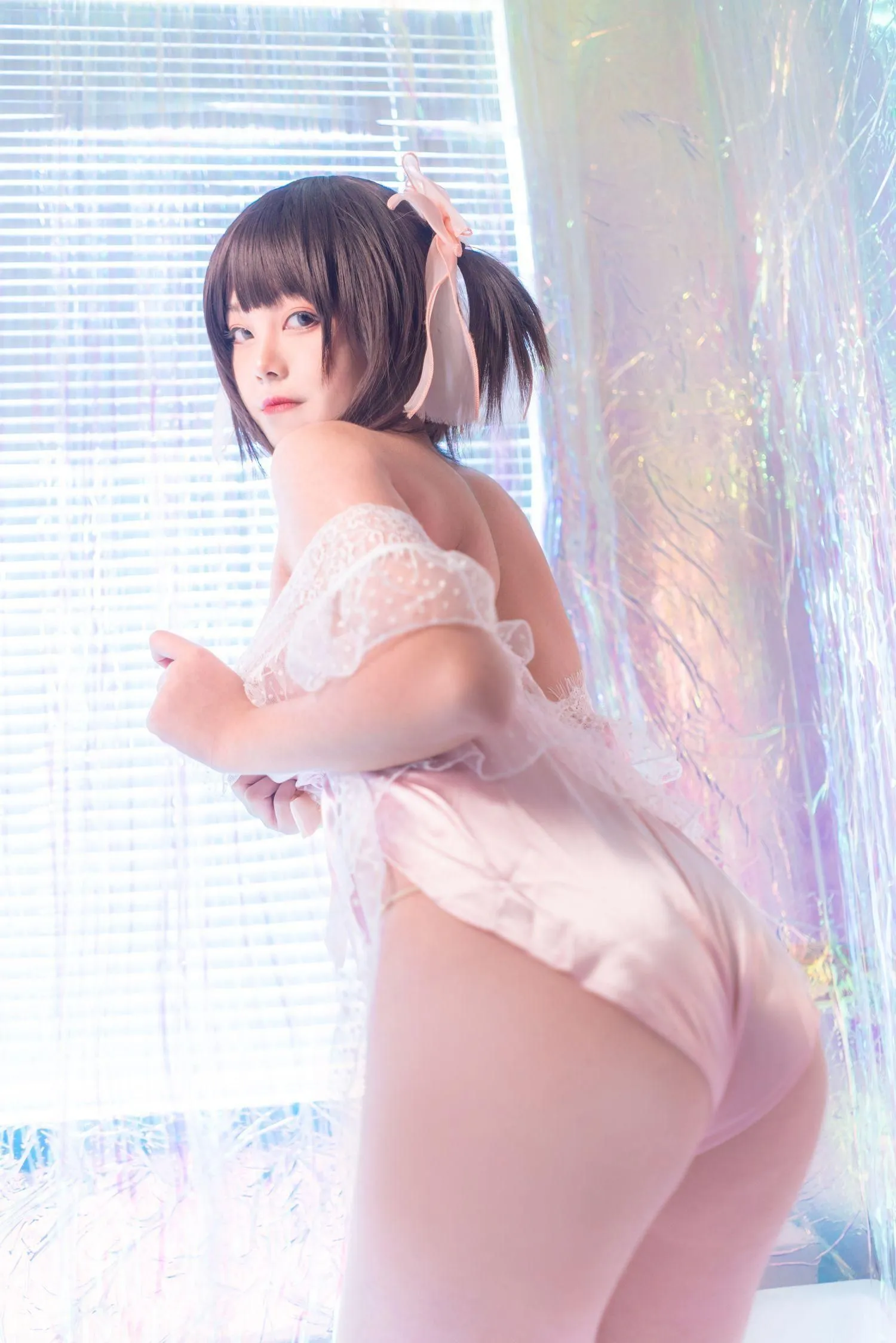 蜜汁猫裘 NO.002 粉色私房 [14P]插图5