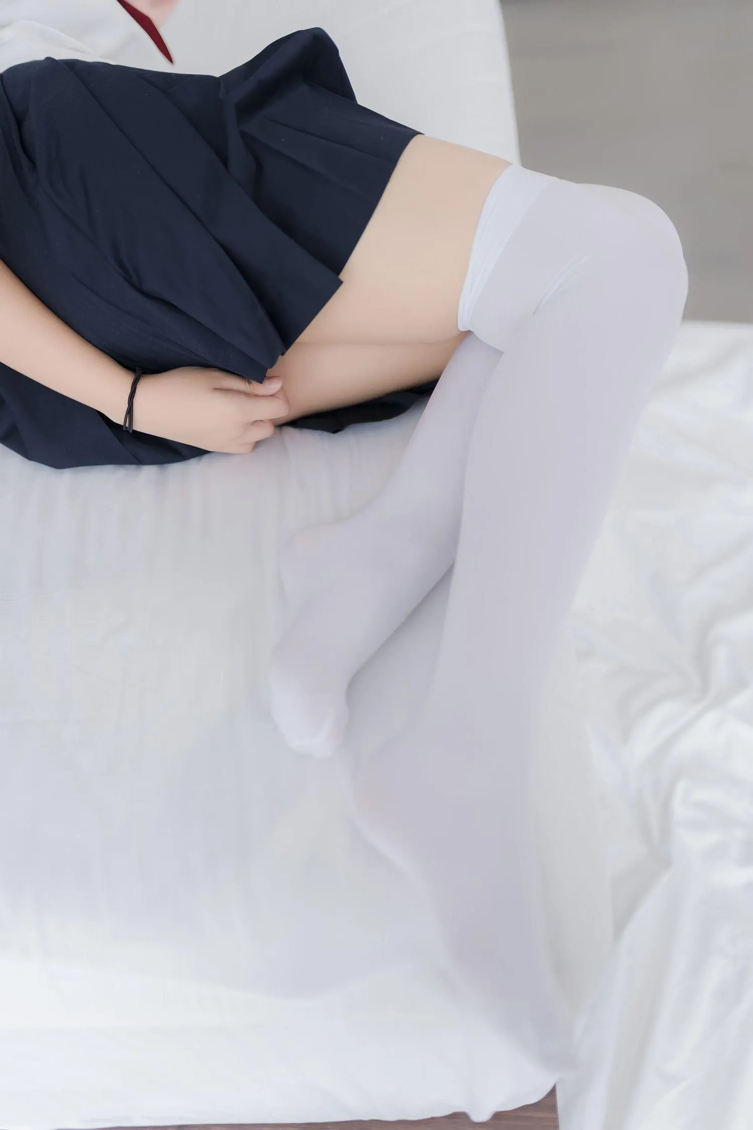 蜜汁猫裘 NO.005 猫耳JK [40P]插图6