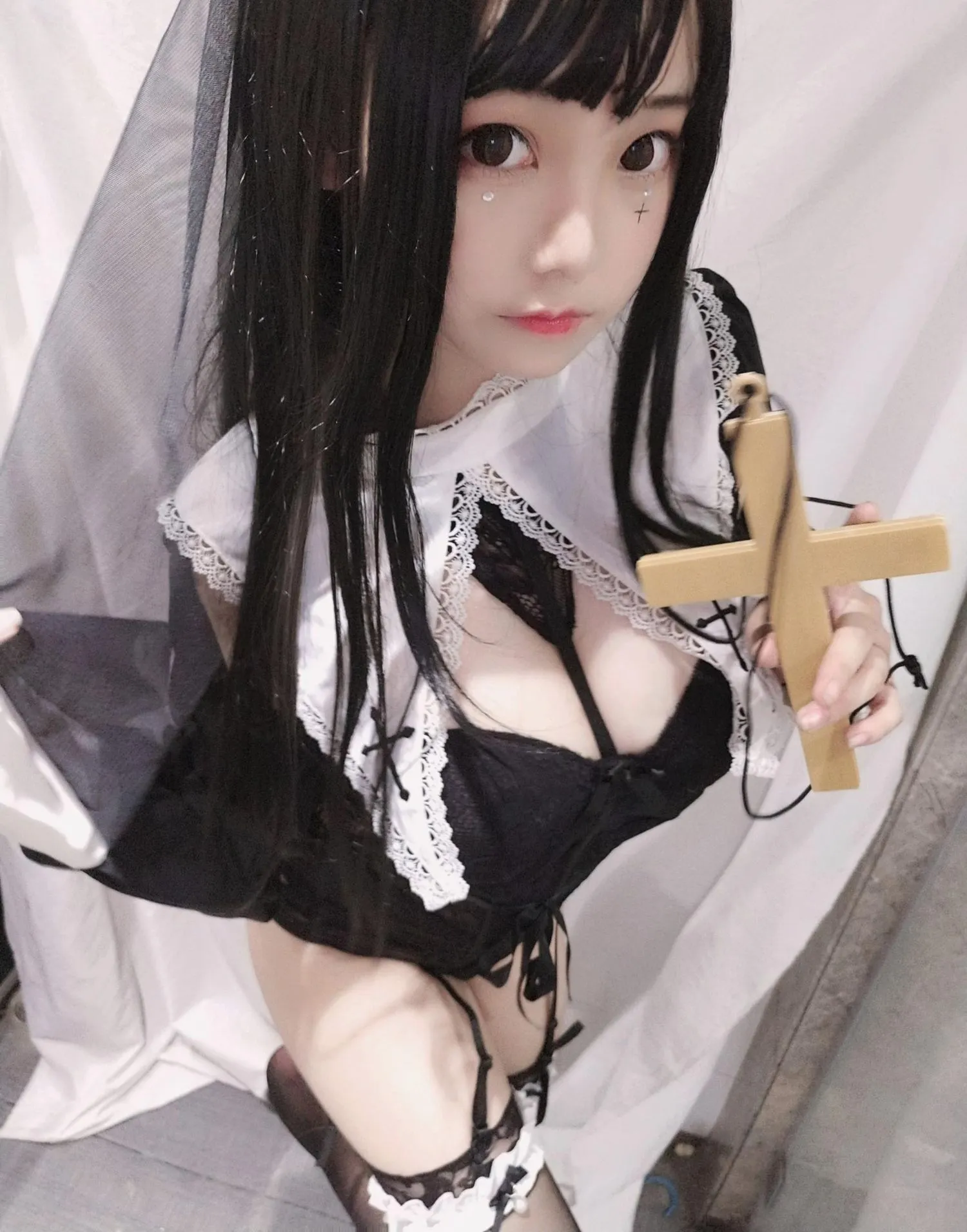 蜜汁猫裘 NO.006 修女 [25P]插图8