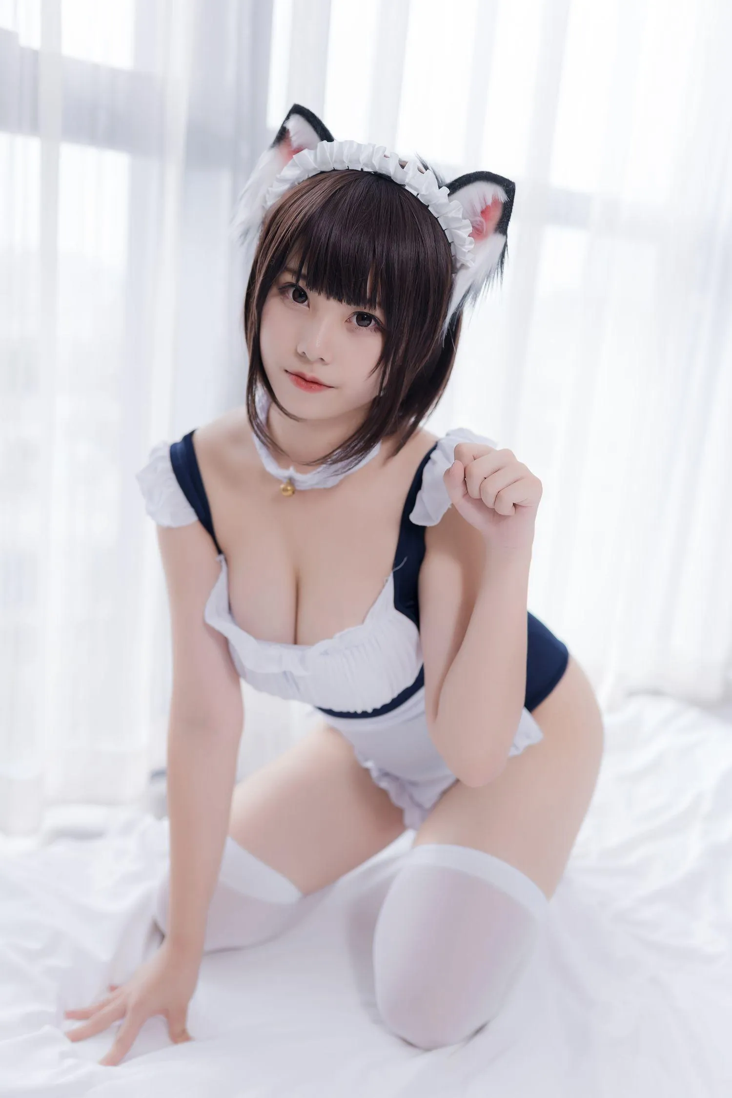 蜜汁猫裘 NO.009 女仆兽耳娘 [41P]插图5
