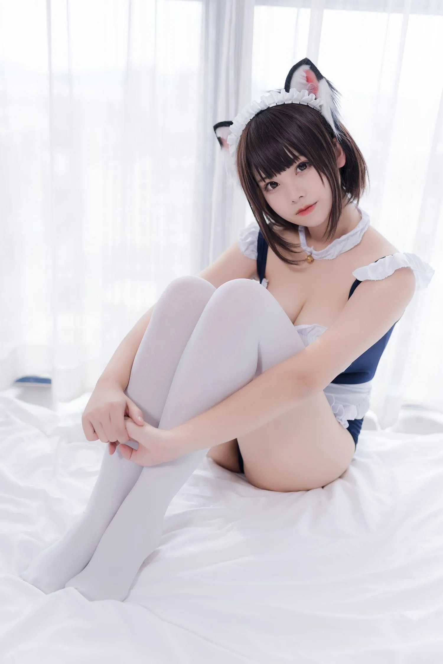 蜜汁猫裘 NO.009 女仆兽耳娘 [41P]插图7
