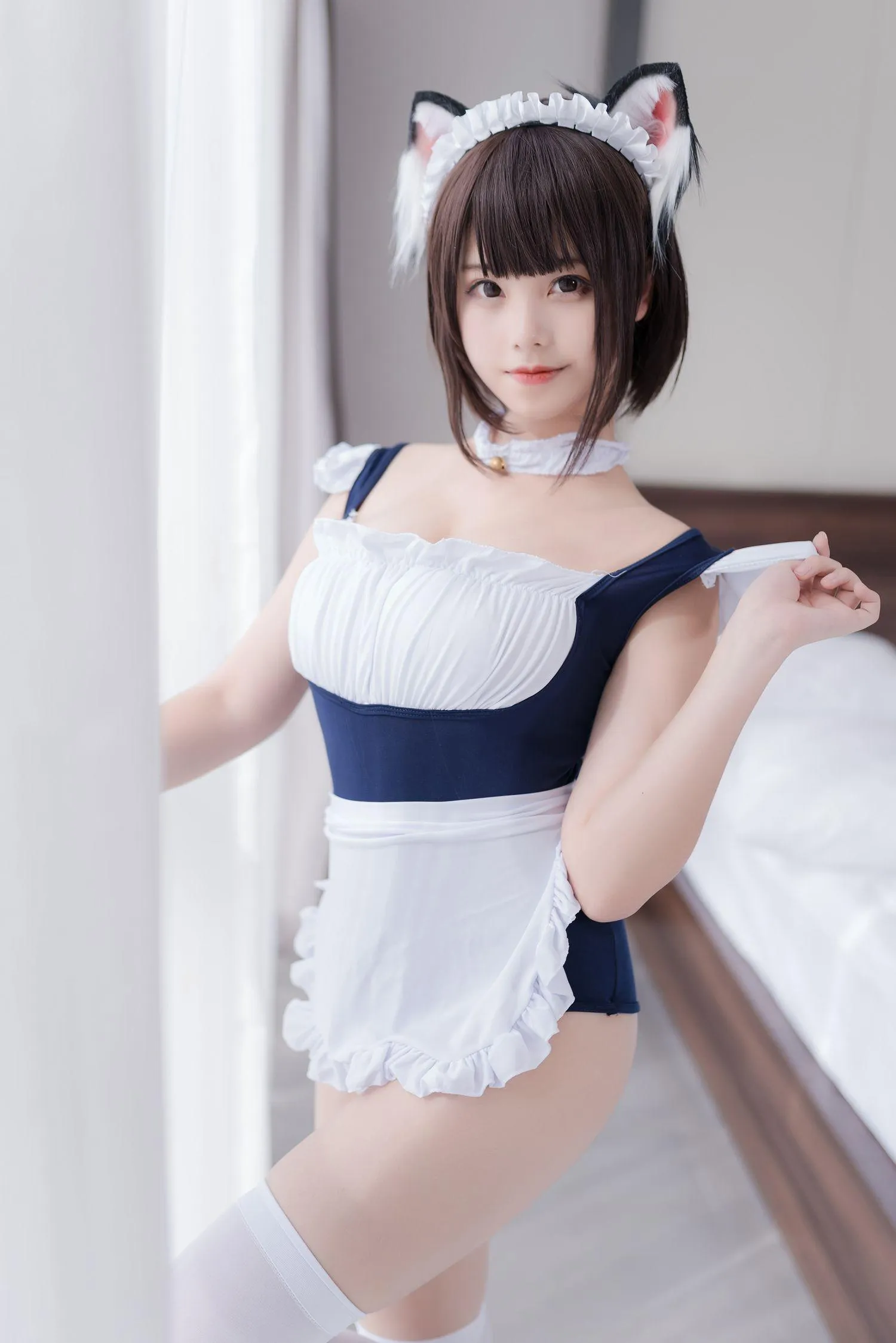 蜜汁猫裘 NO.009 女仆兽耳娘 [41P]插图2