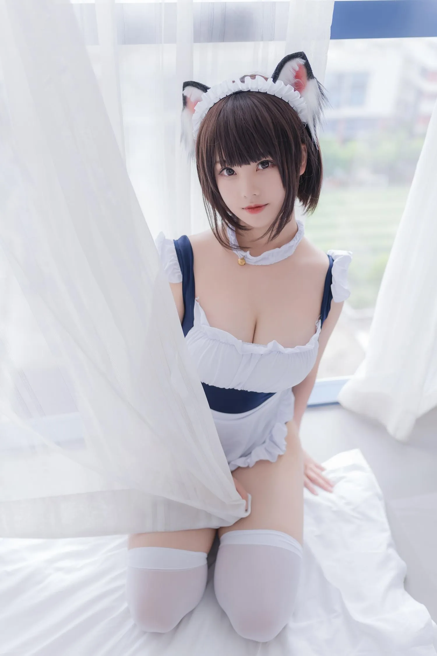 蜜汁猫裘 NO.009 女仆兽耳娘 [41P]插图3