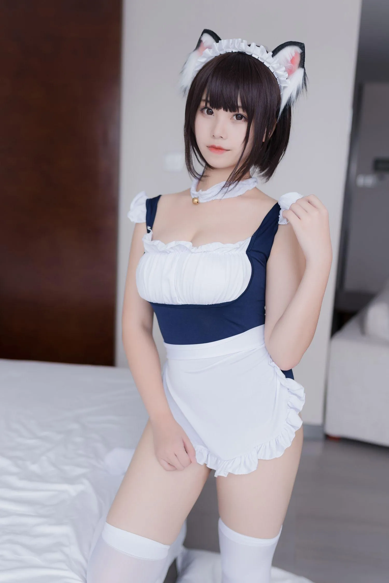 蜜汁猫裘 NO.009 女仆兽耳娘 [41P]插图3