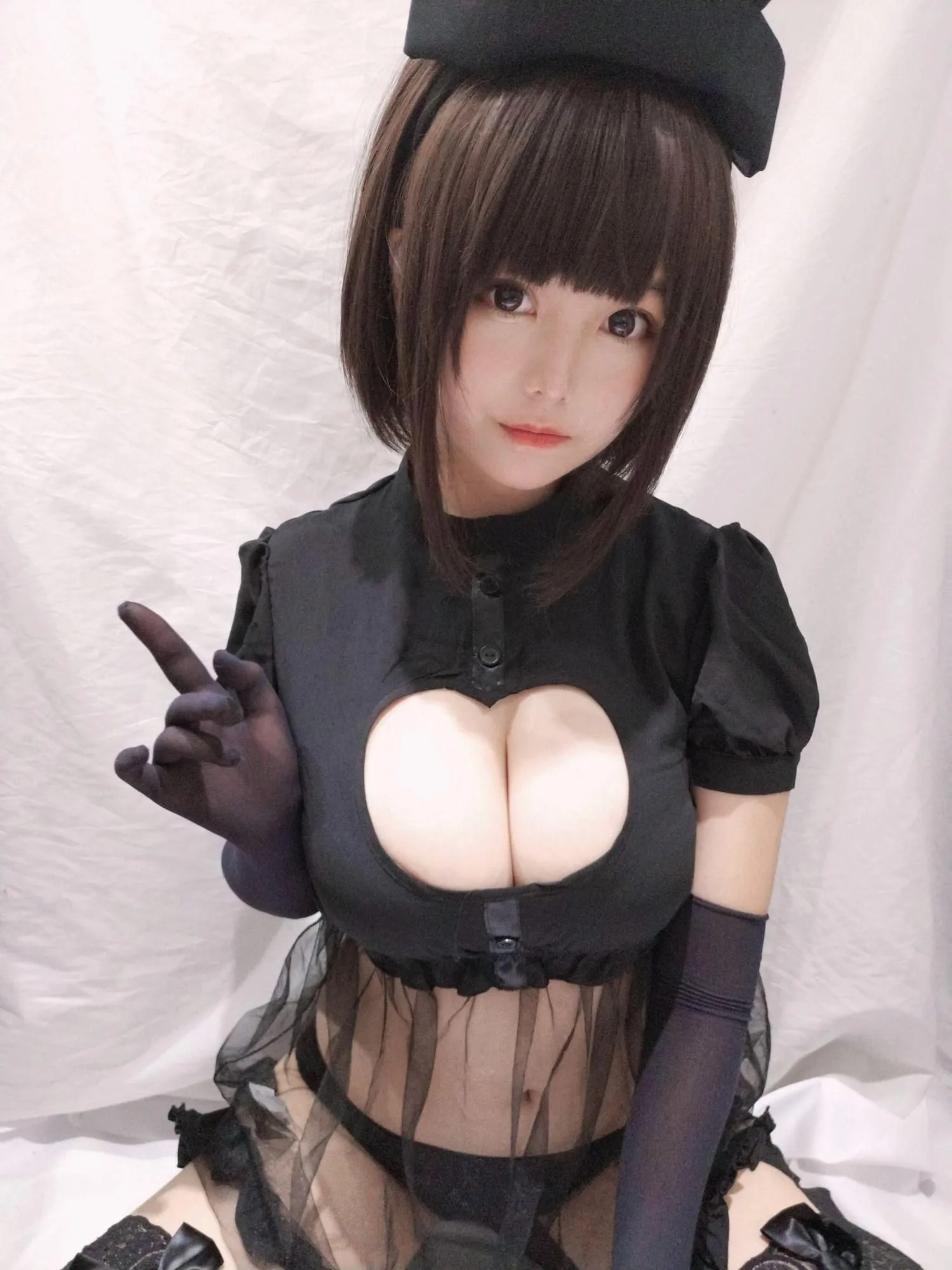 蜜汁猫裘 NO.022 兔子护士 [30P]插图8