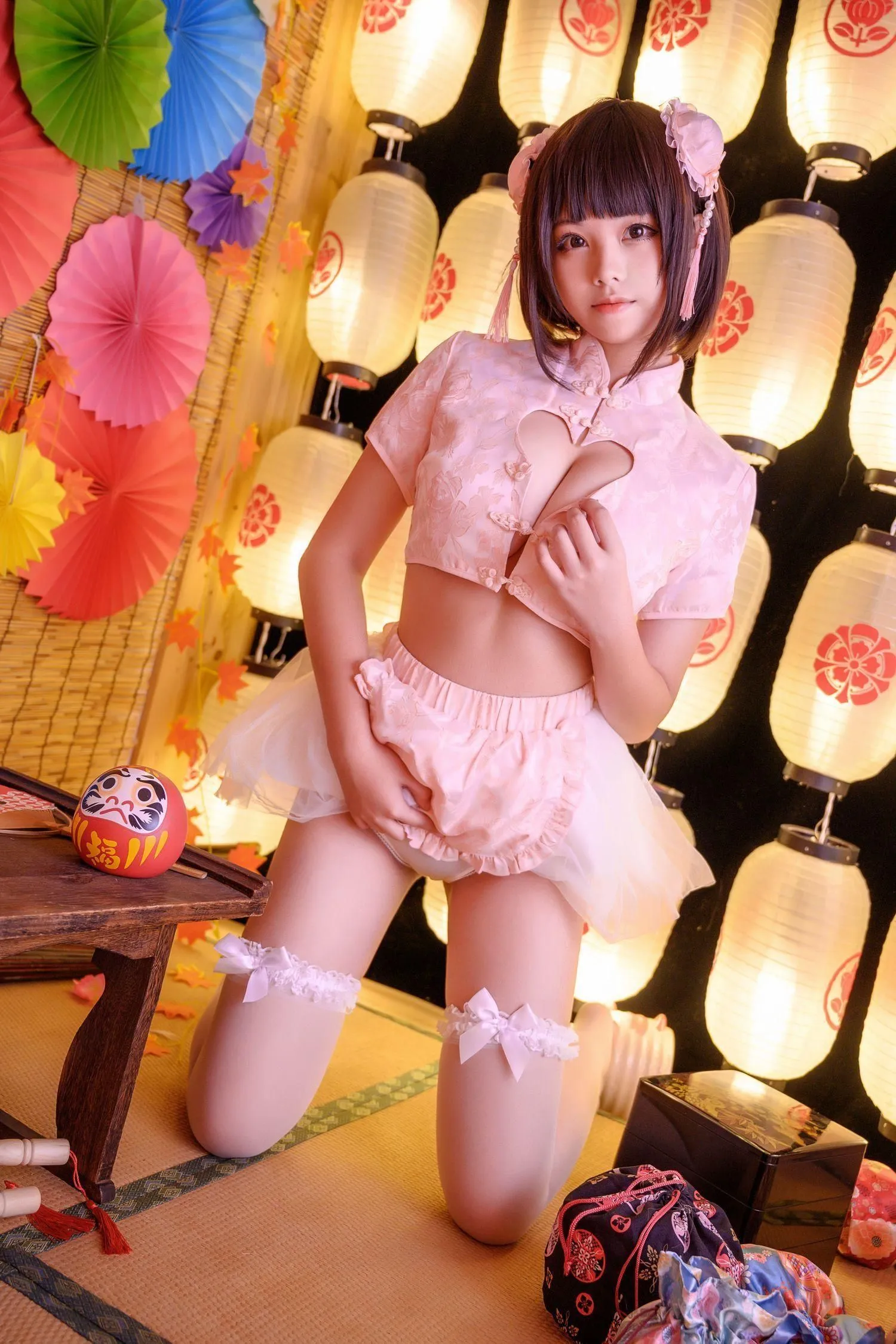 蜜汁猫裘 NO.029 中华娘正片 [34P]插图8