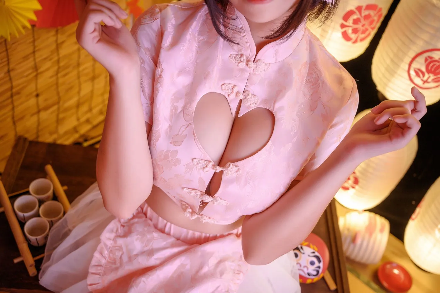 蜜汁猫裘 NO.029 中华娘正片 [34P]插图3