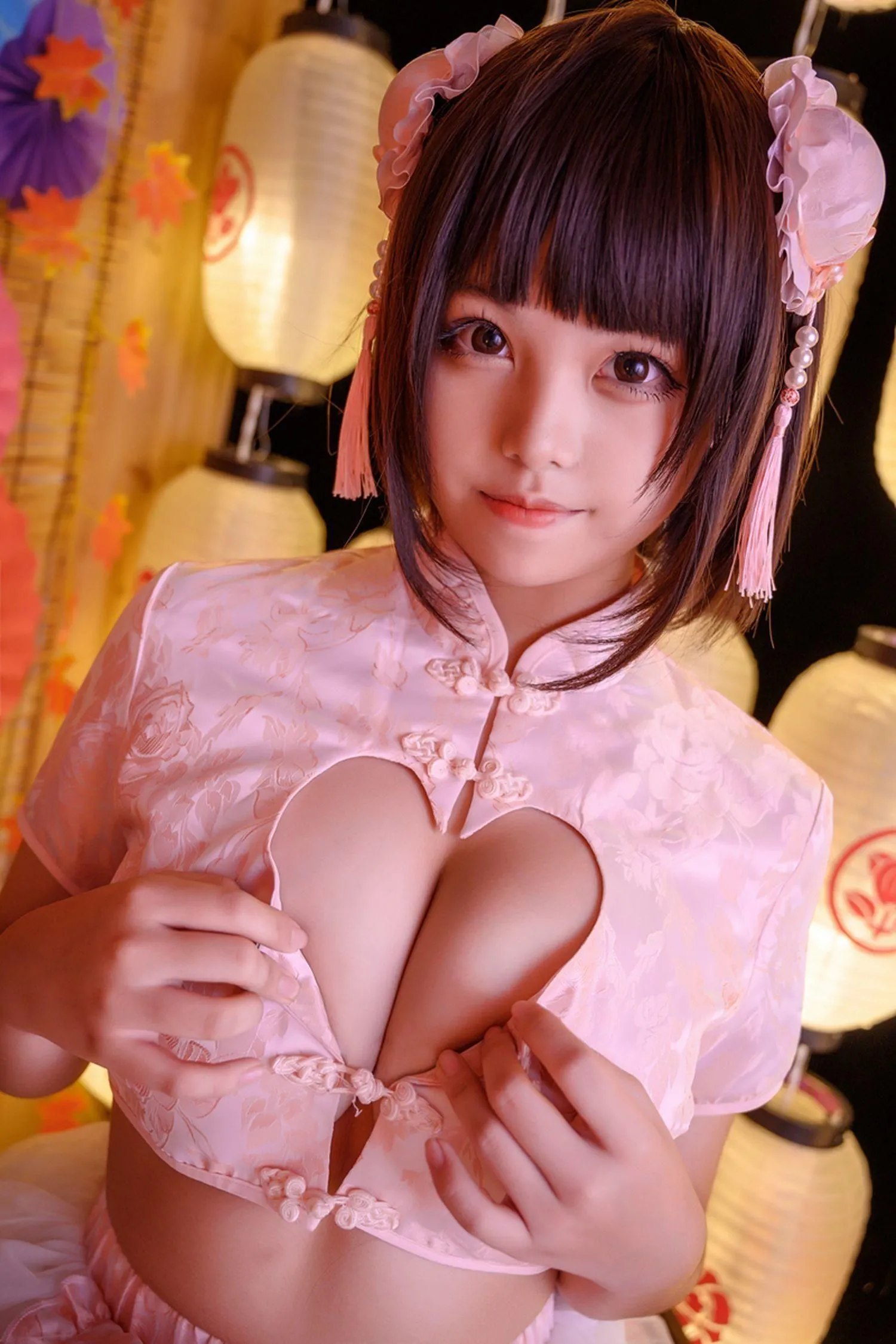 蜜汁猫裘 NO.029 中华娘正片 [34P]插图8