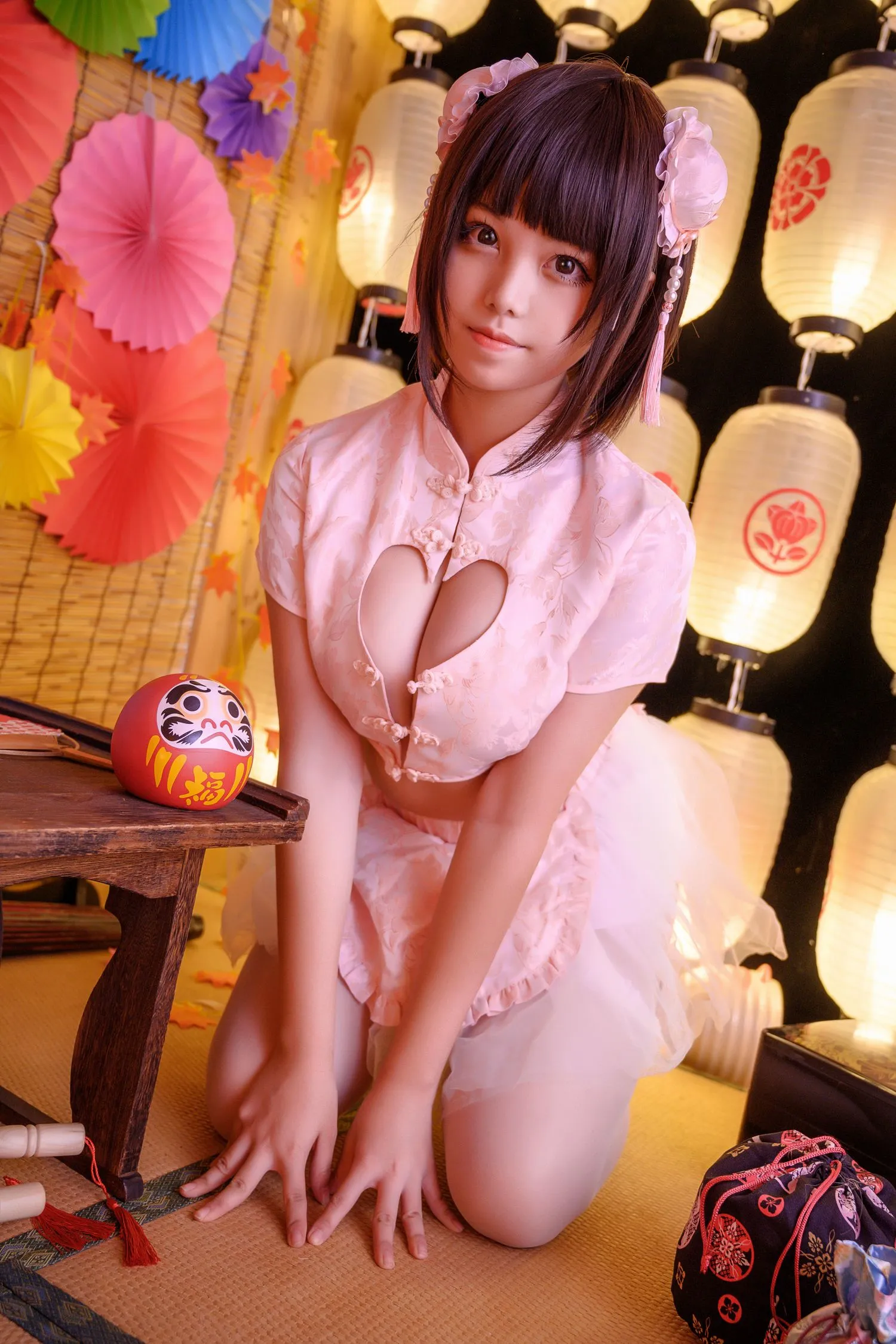 蜜汁猫裘 NO.029 中华娘正片 [34P]插图2