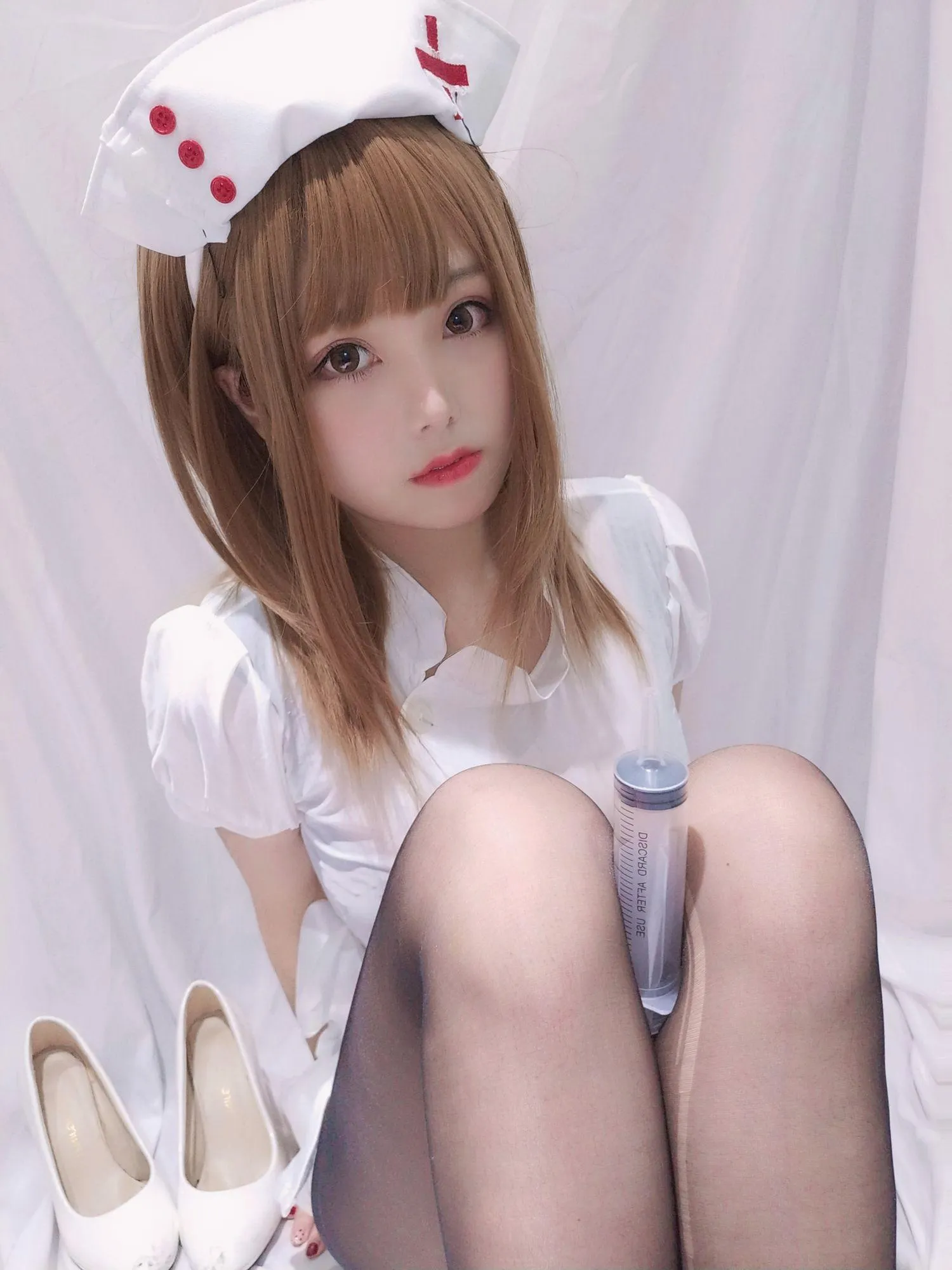 蜜汁猫裘 NO.037 小护士 [41P]插图7