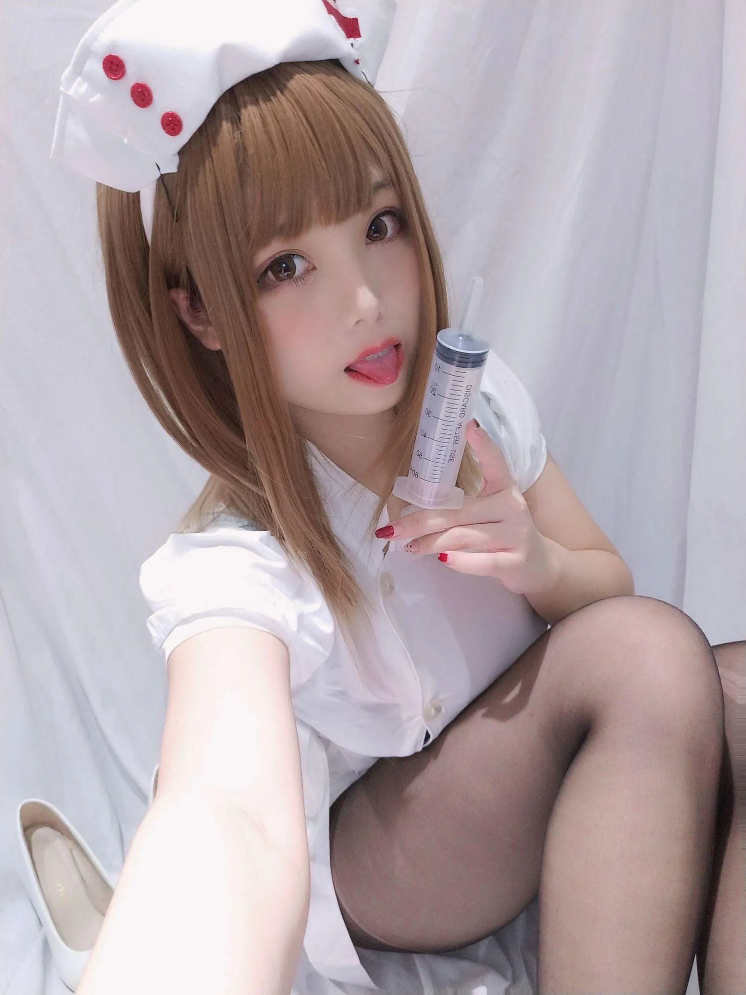 蜜汁猫裘 NO.037 小护士 [41P]插图3