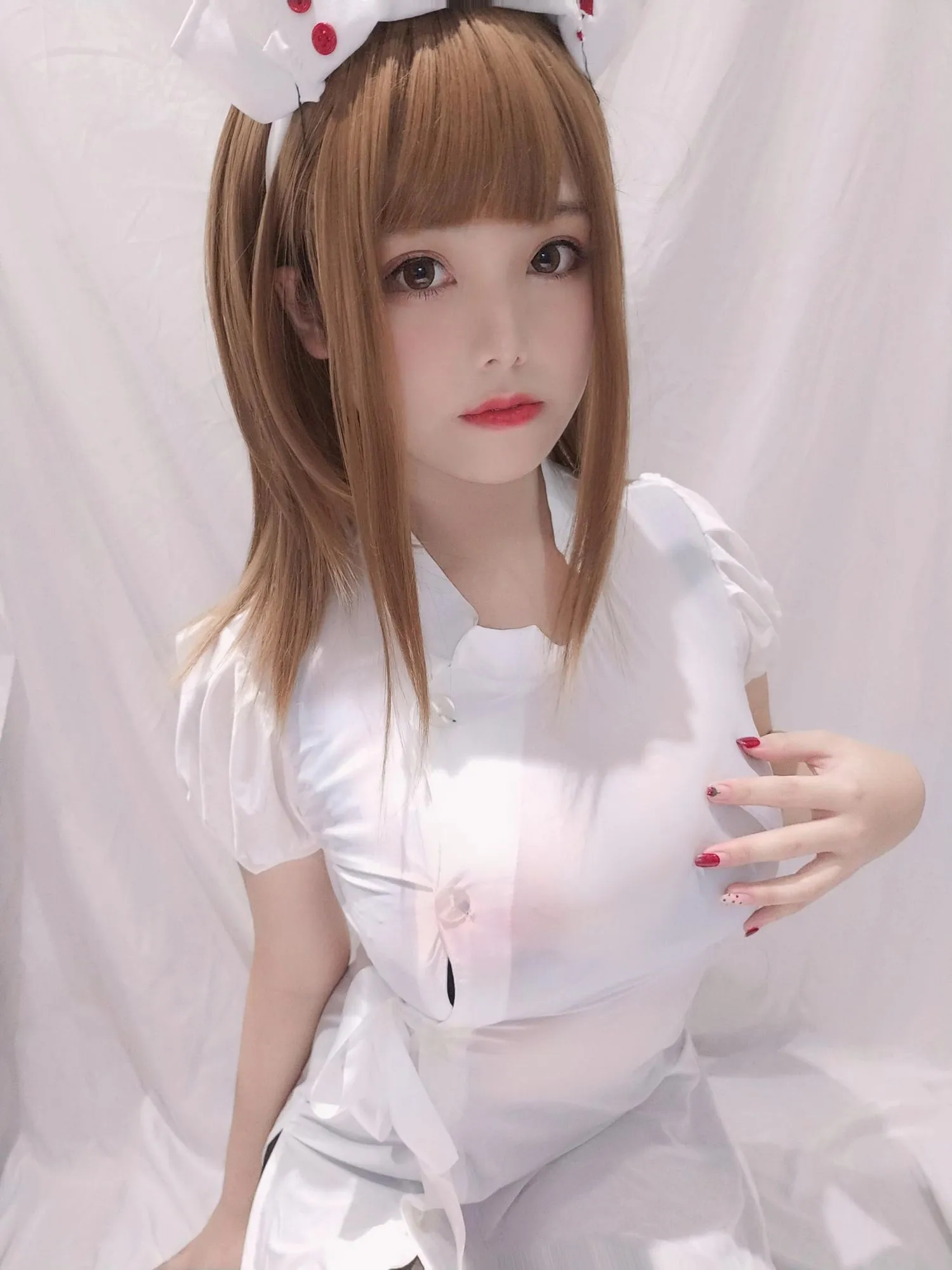 蜜汁猫裘 NO.037 小护士 [41P]插图2
