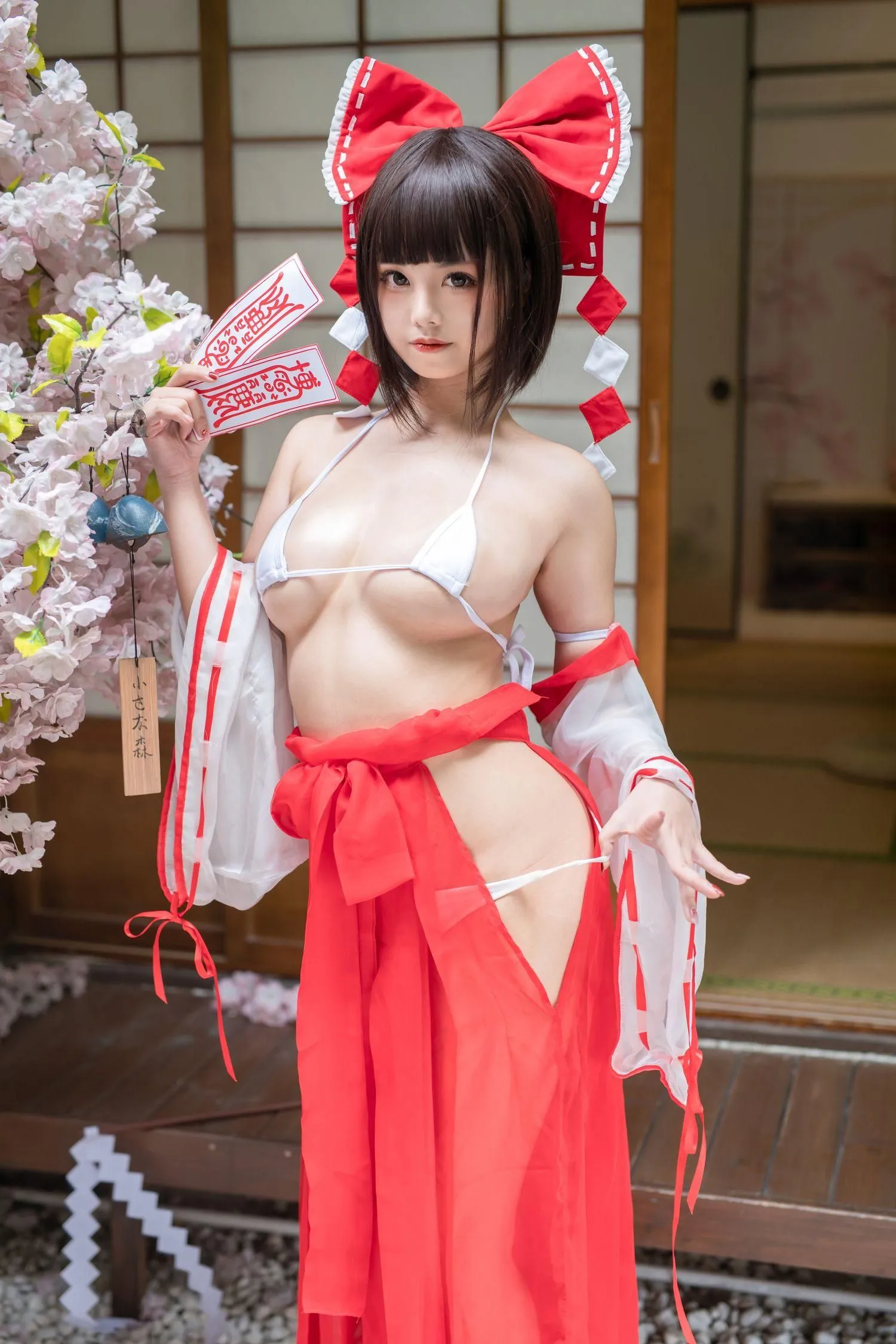 蜜汁猫裘 NO.043 透明巫女姐姐-正片 [41P]插图5