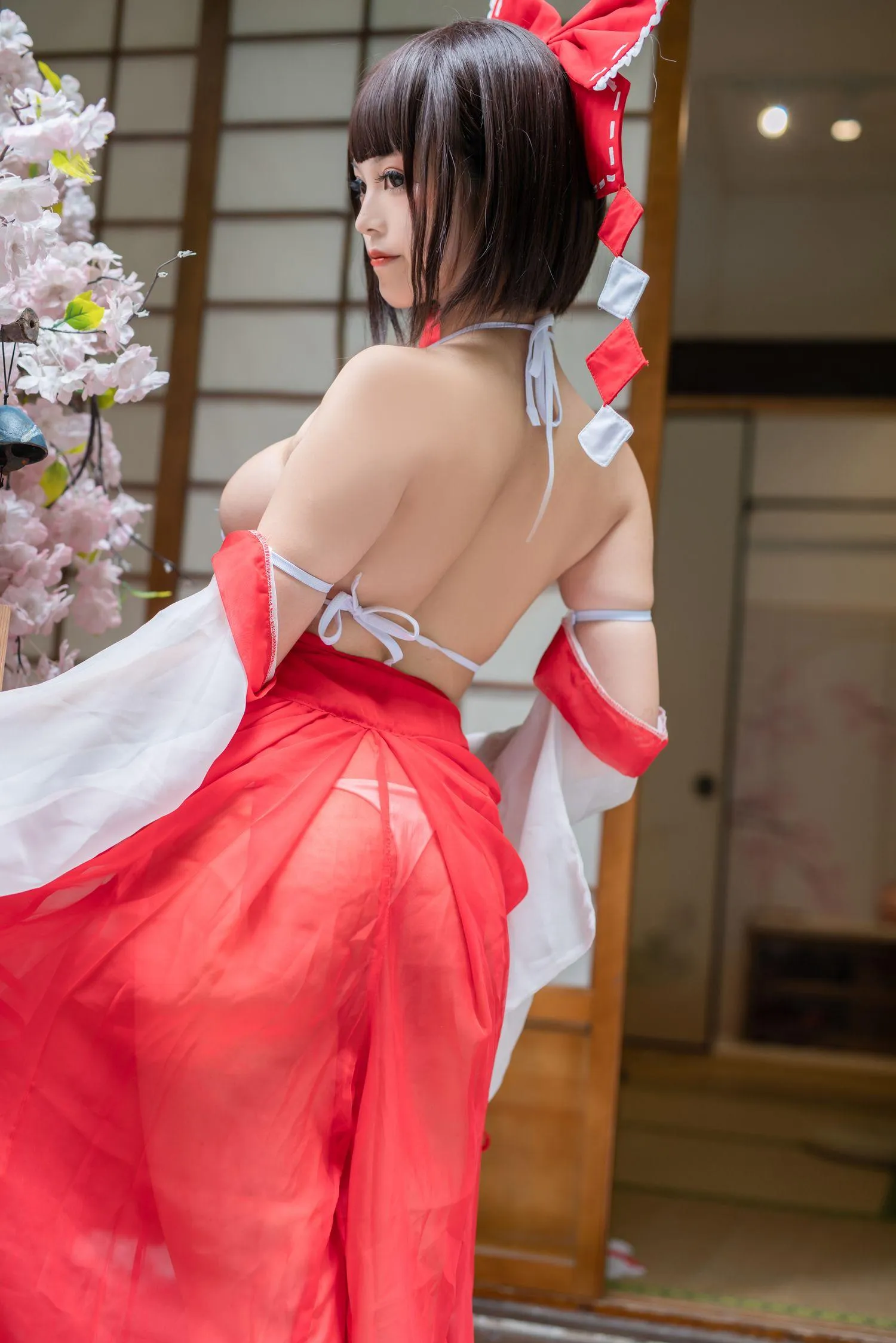 蜜汁猫裘 NO.043 透明巫女姐姐-正片 [41P]插图6