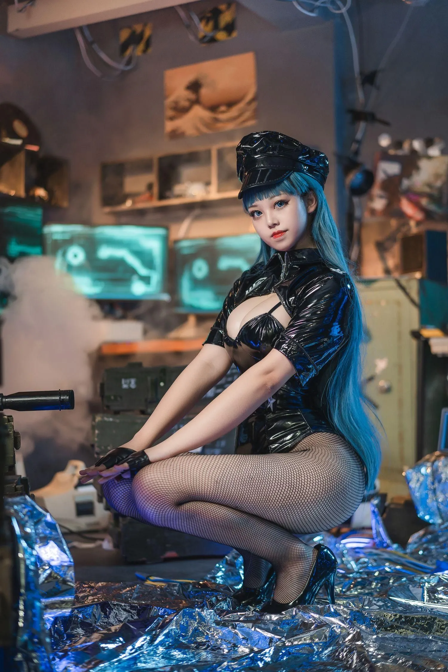 蜜汁猫裘 NO.057 女警2 [51P]插图6