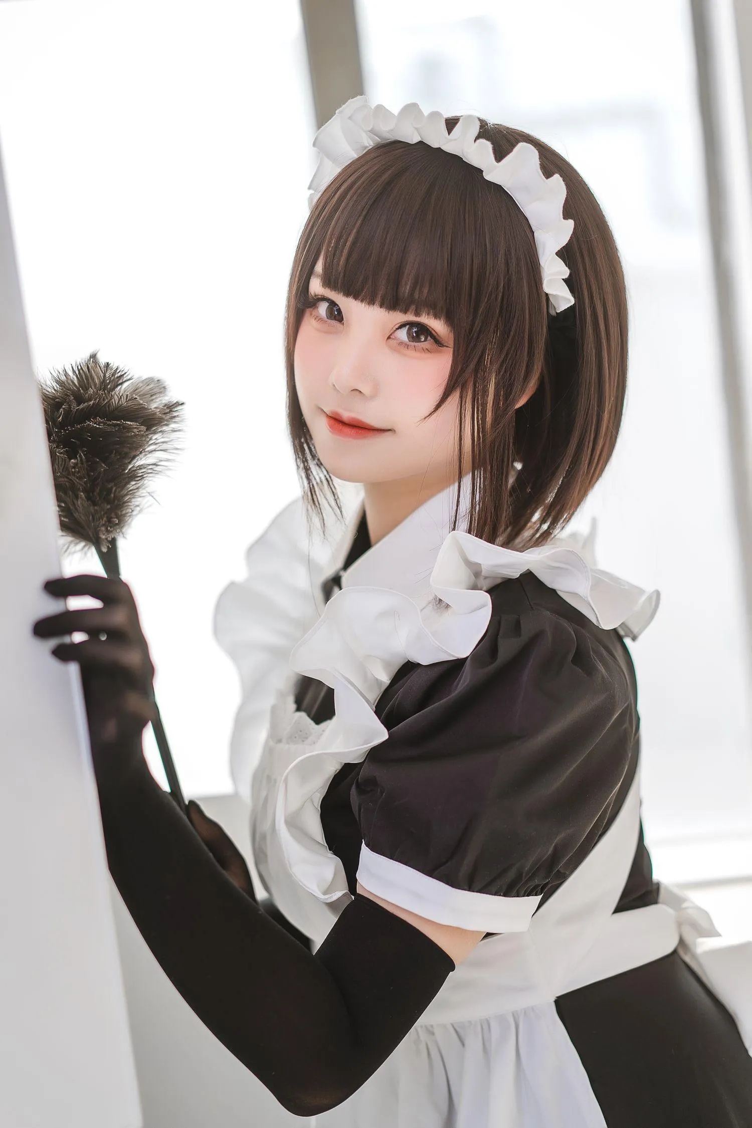 蜜汁猫裘 NO.059 民宿 女仆 [50P]插图