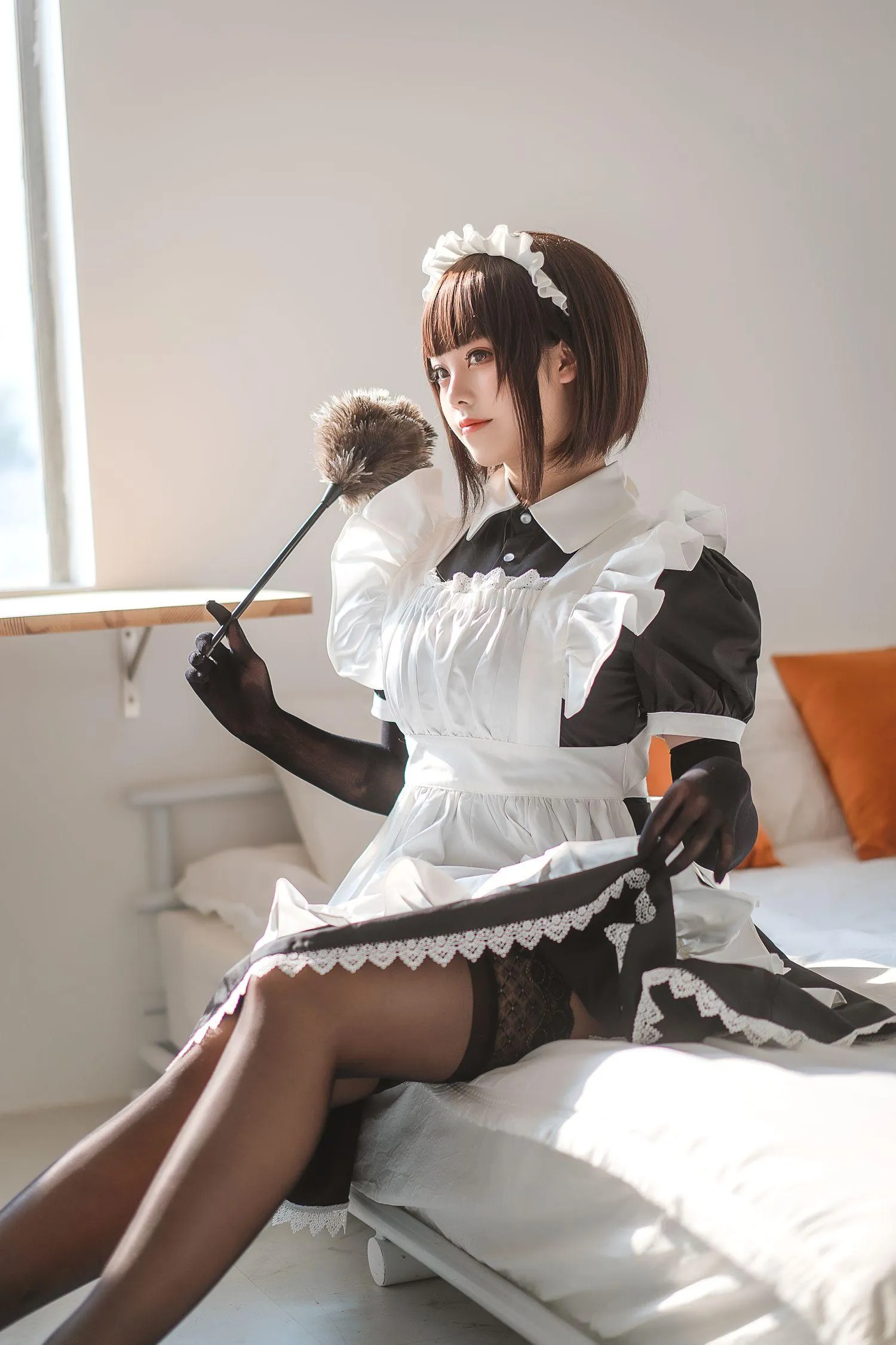 蜜汁猫裘 NO.059 民宿 女仆 [50P]插图2