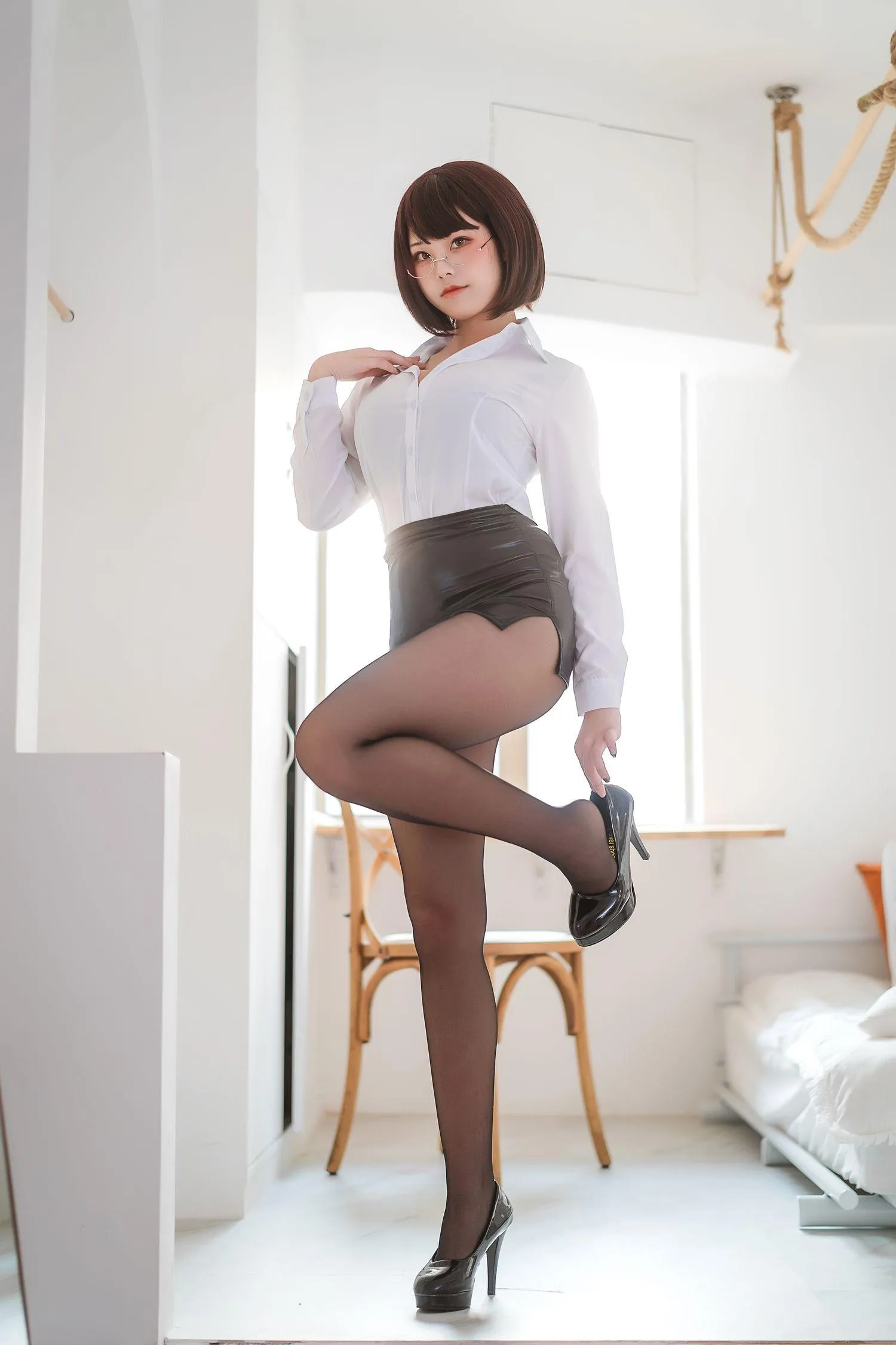 蜜汁猫裘 NO.062 醉OL [52P]插图4